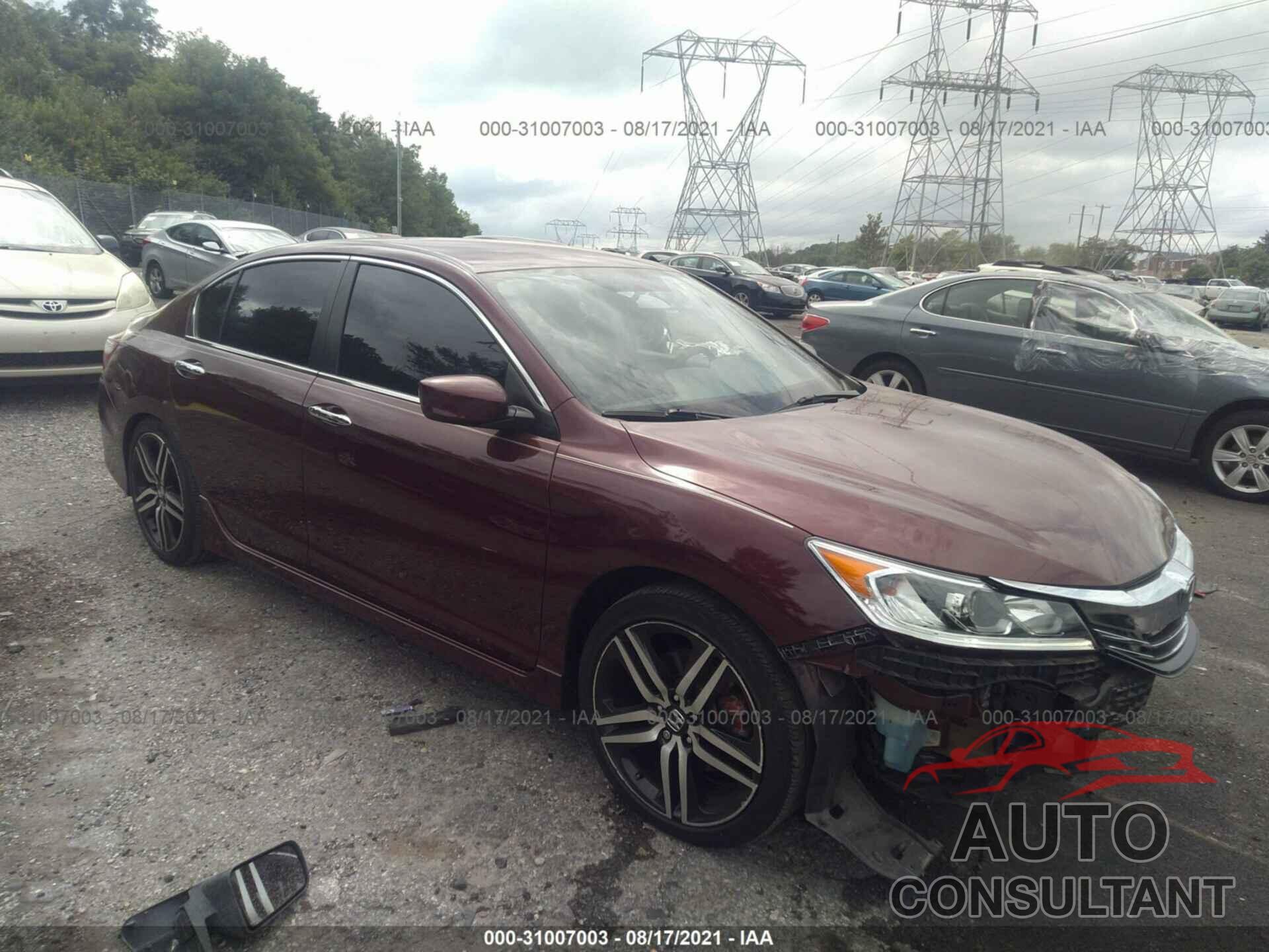 HONDA ACCORD SEDAN 2017 - 1HGCR2F57HA282940