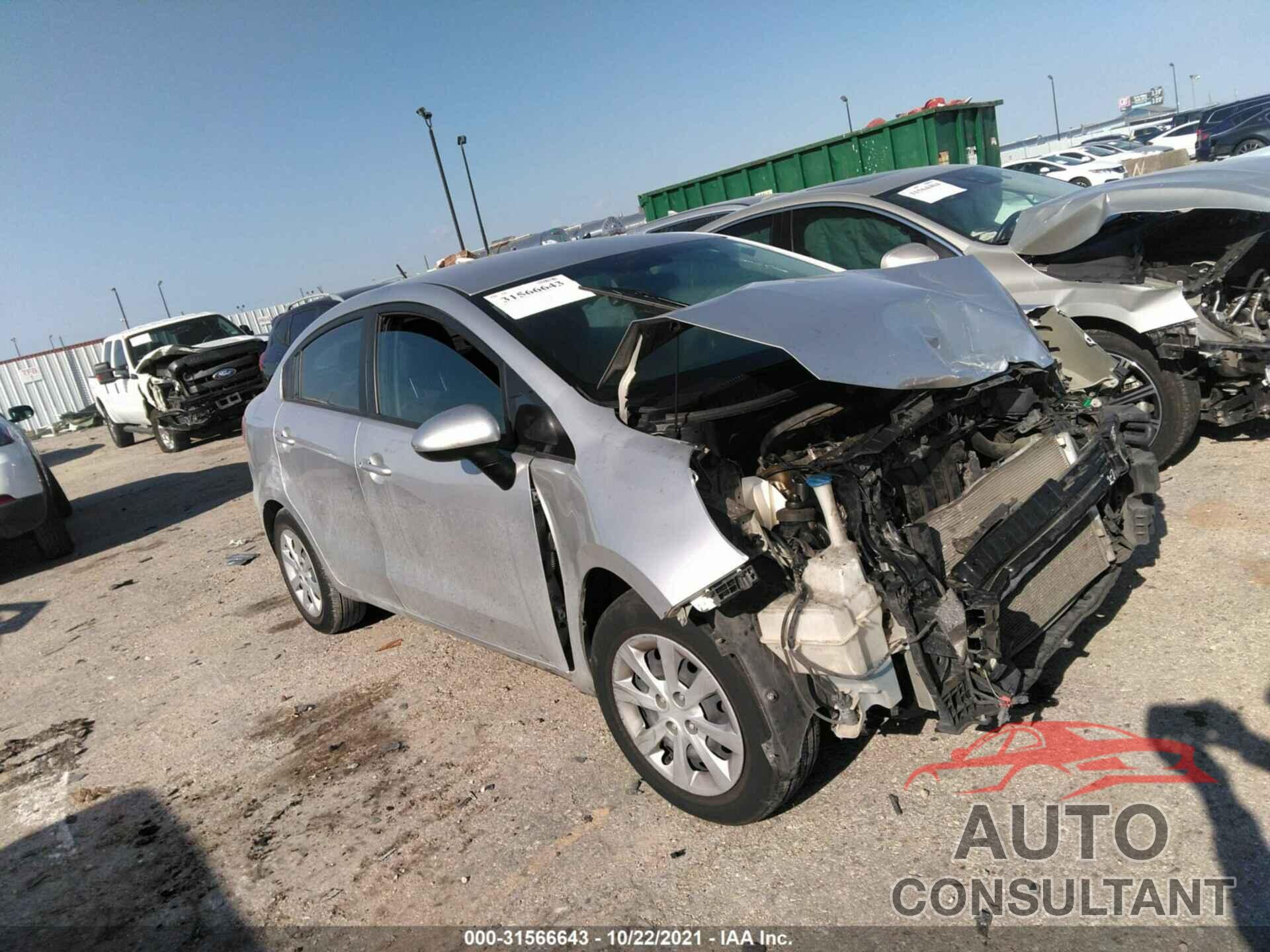 KIA RIO 2016 - KNADM4A36G6666144