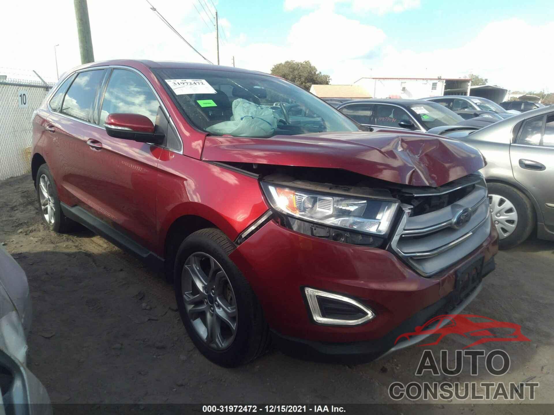 FORD EDGE 2016 - 2FMPK4K80GBB21778
