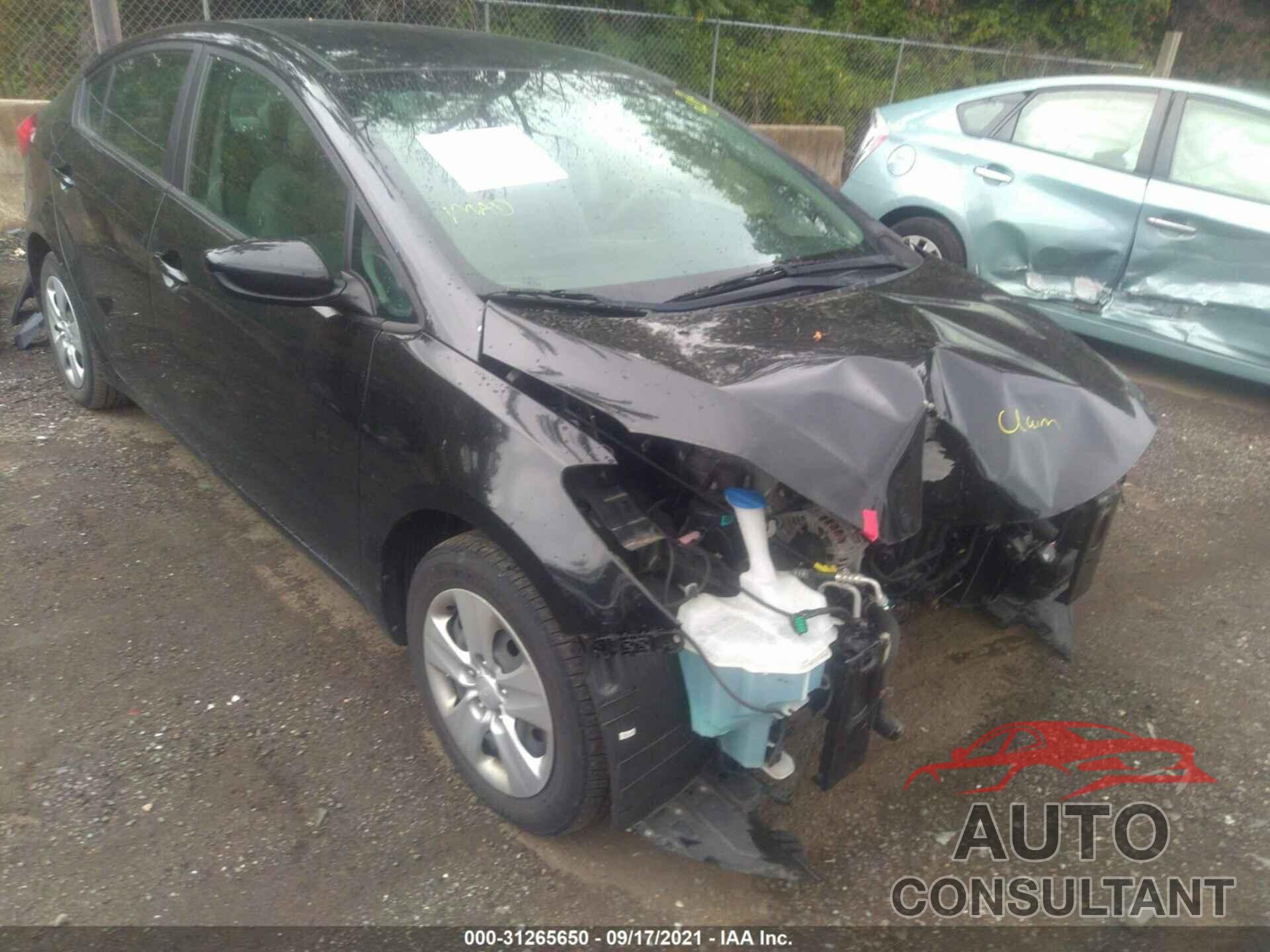 KIA FORTE 2016 - KNAFK4A67G5542950