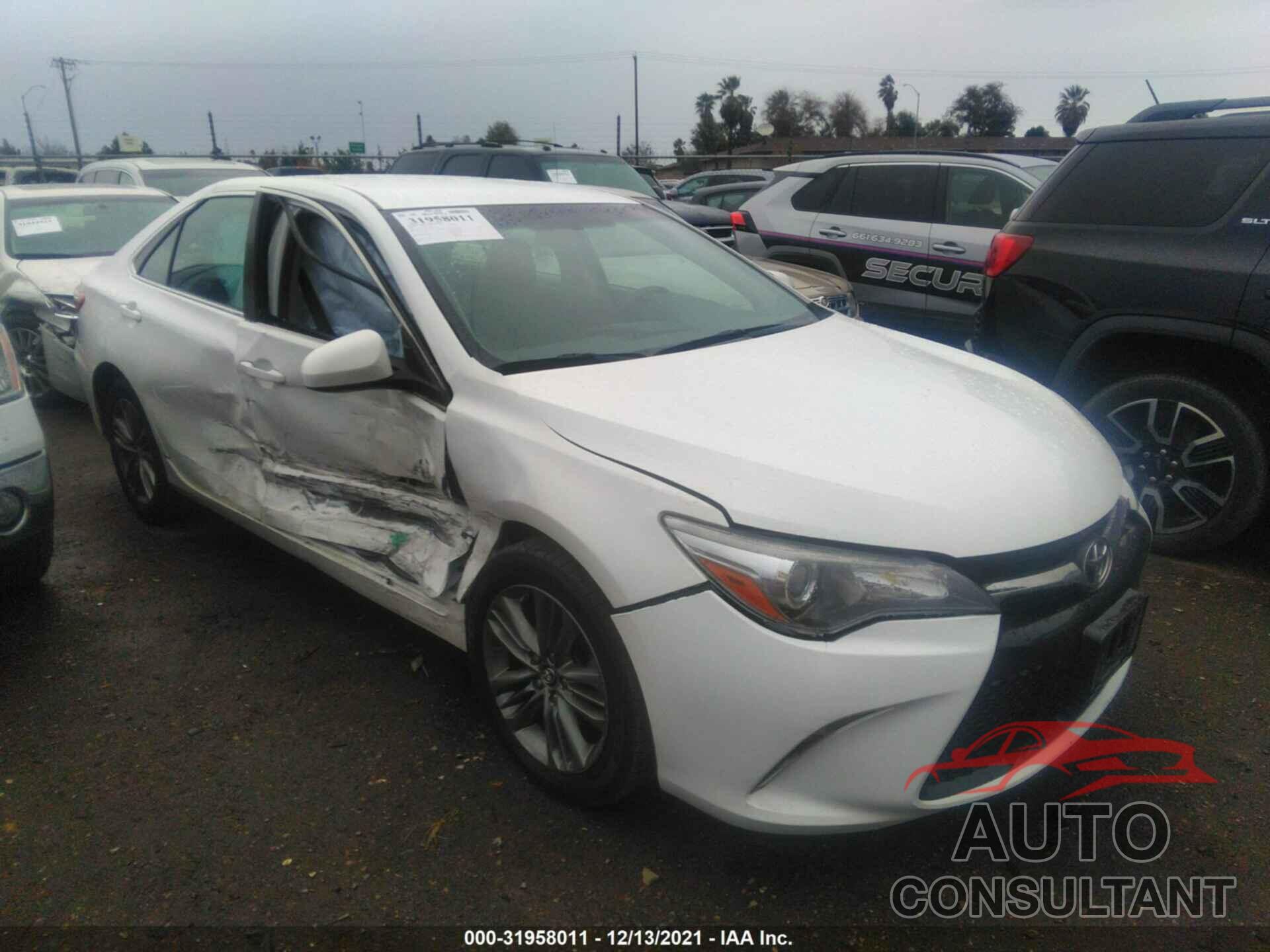 TOYOTA CAMRY 2016 - 4T1BF1FKXGU226972