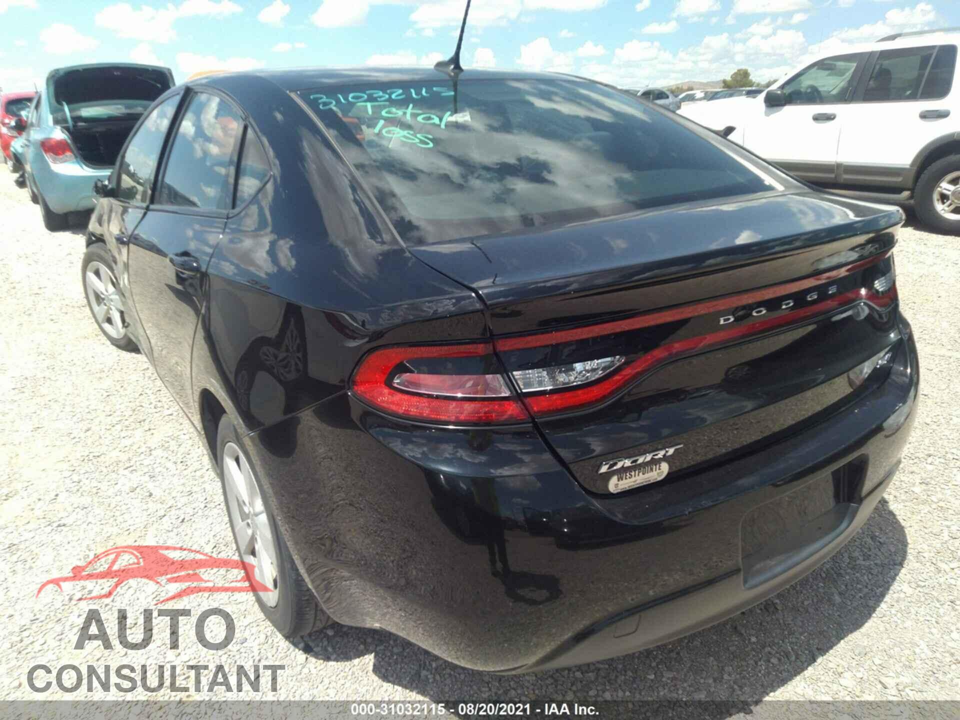 DODGE DART 2016 - 1C3CDFBB2GD728008