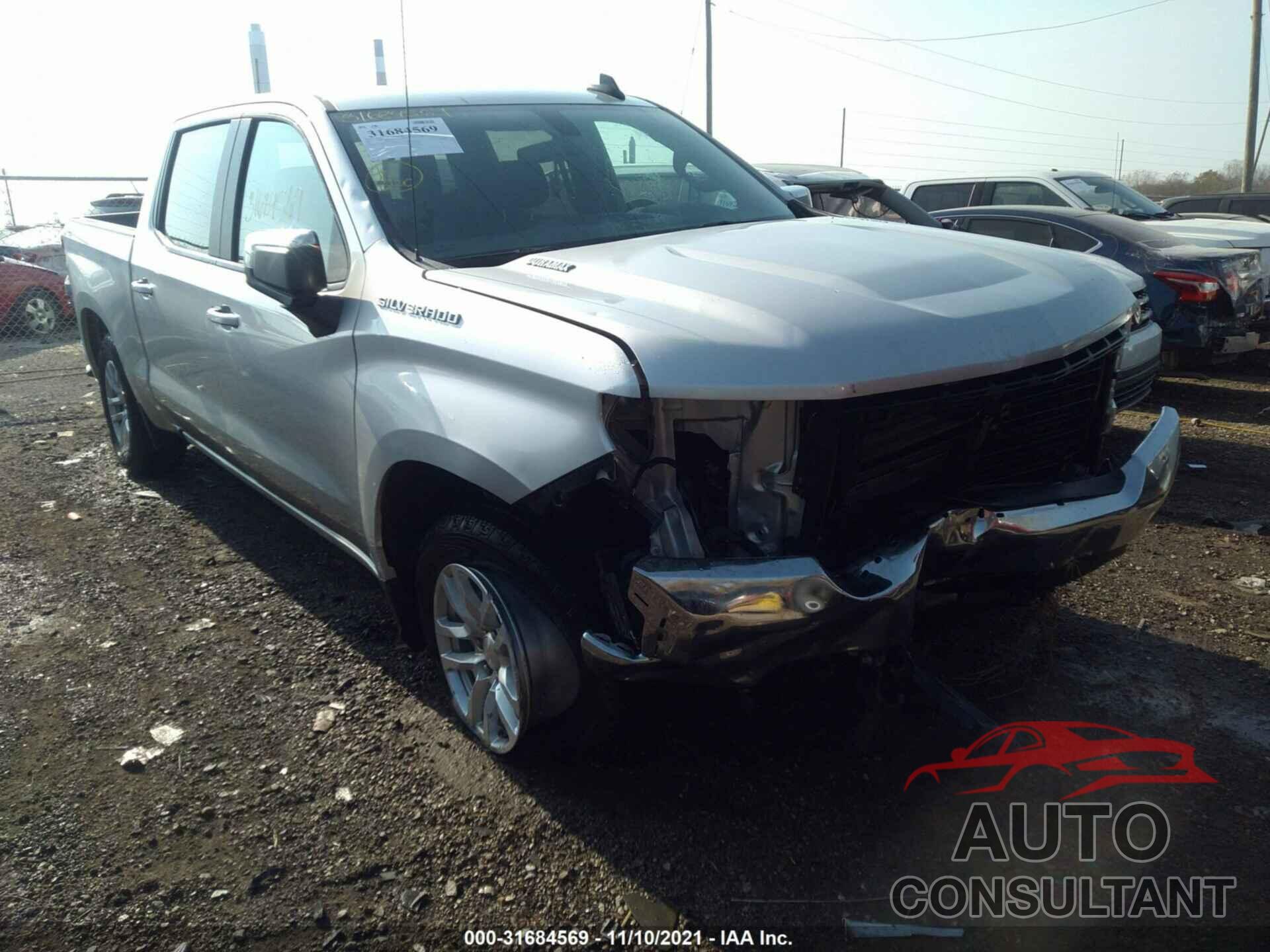 CHEVROLET SILVERADO 1500 2021 - 3GCUYDETXMG107515