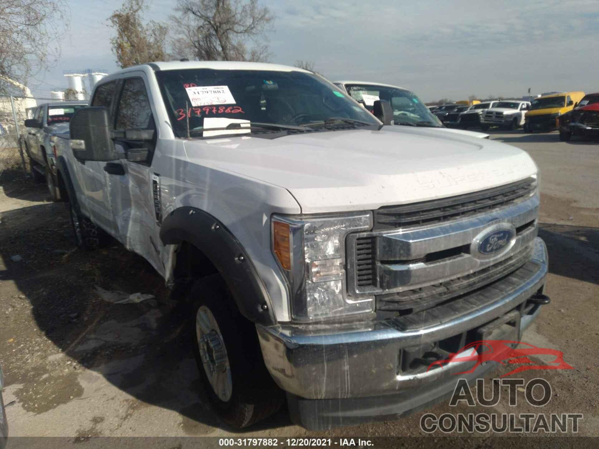 FORD SUPER DUTY F-250 SRW 2017 - 1FT7W2BT1HED86782