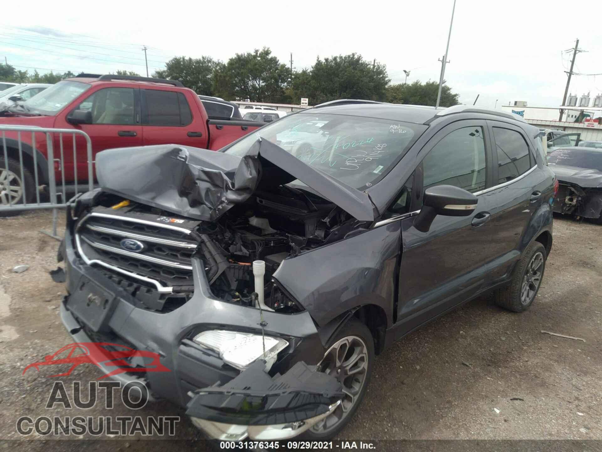 FORD ECOSPORT 2020 - MAJ6S3KL6LC365403