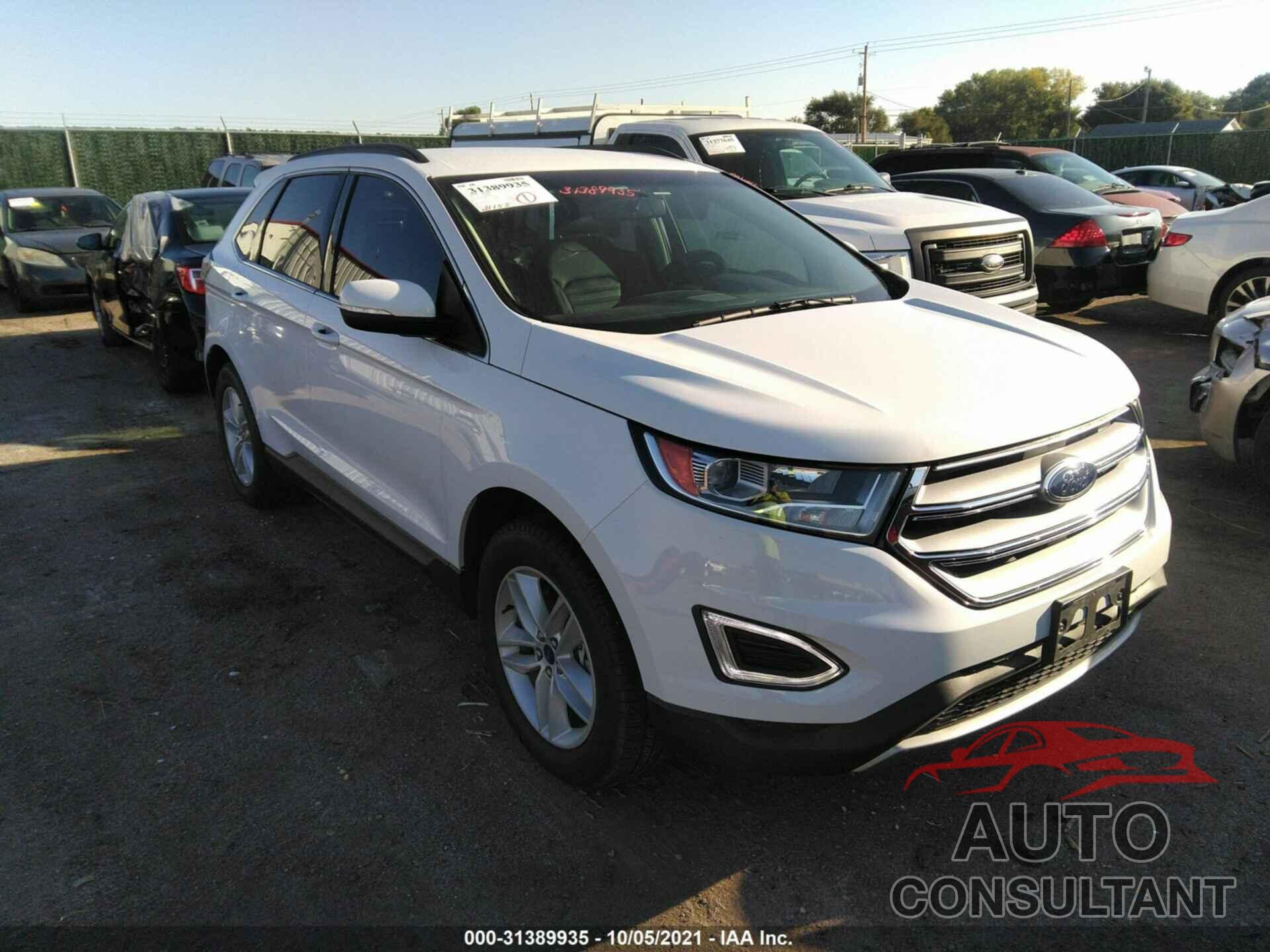 FORD EDGE 2017 - 2FMPK4J81HBC68615
