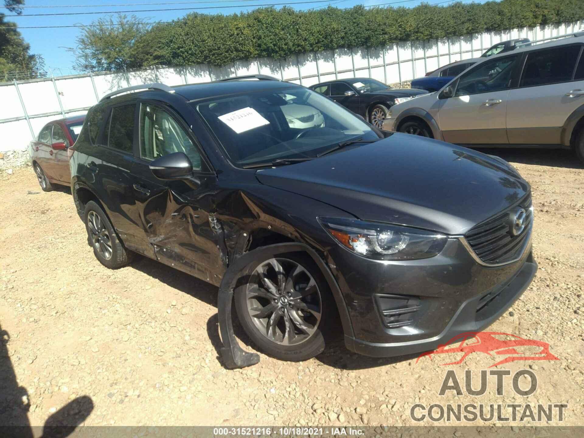 MAZDA CX-5 2016 - JM3KE2DY3G0648455