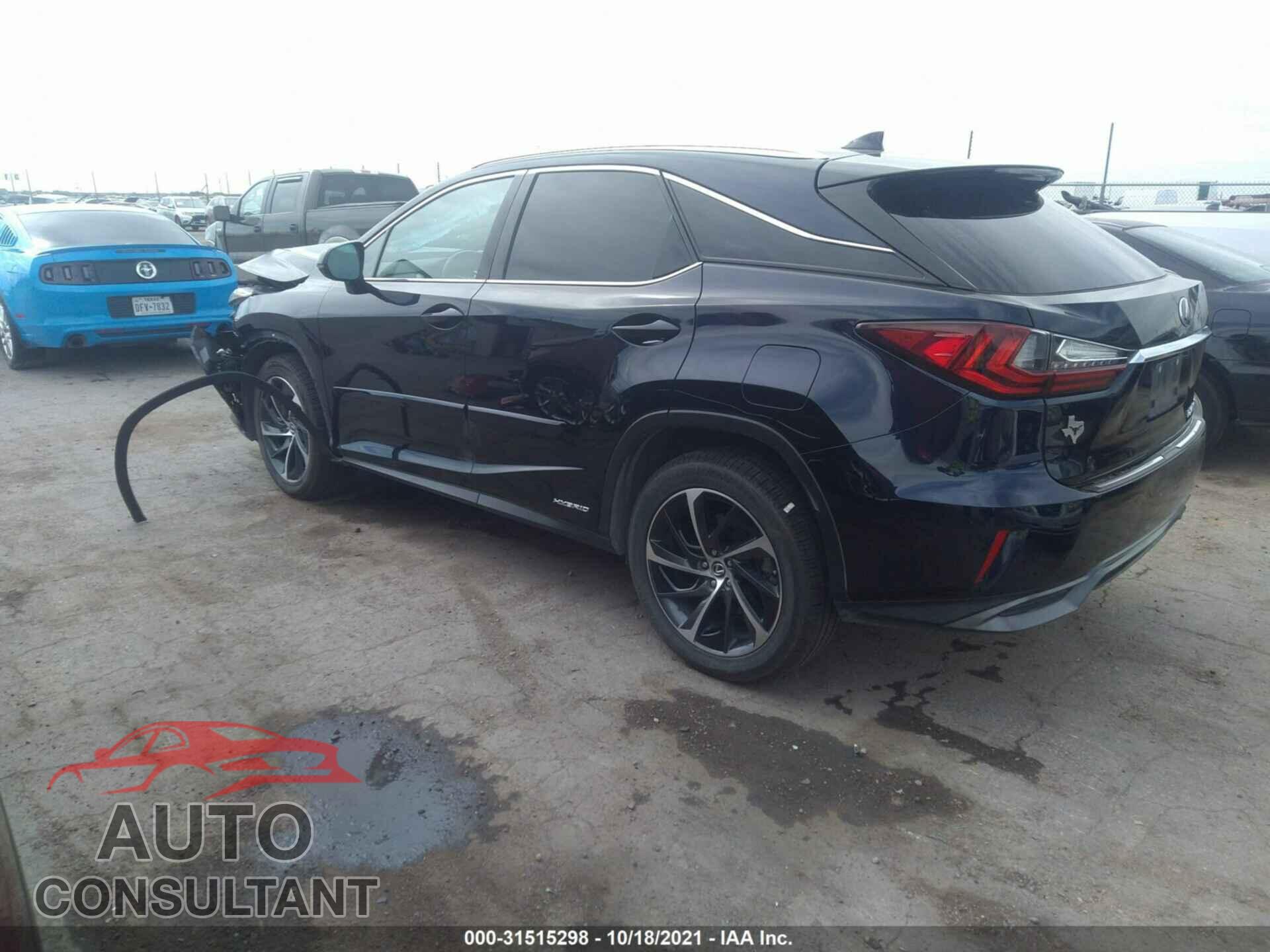LEXUS RX 2019 - 2T2BGMCA8KC035115