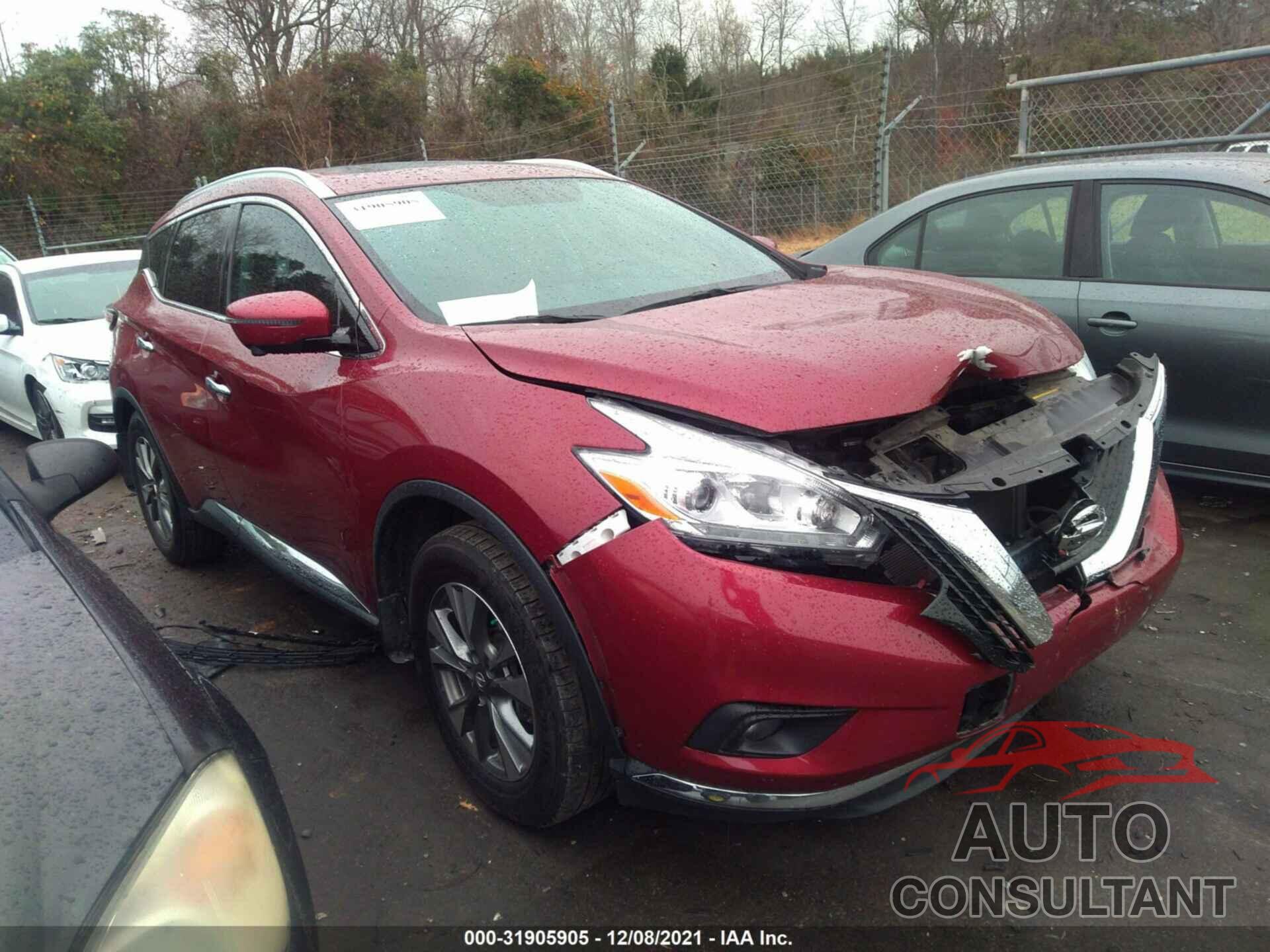 NISSAN MURANO 2017 - 5N1AZ2MH7HN185180