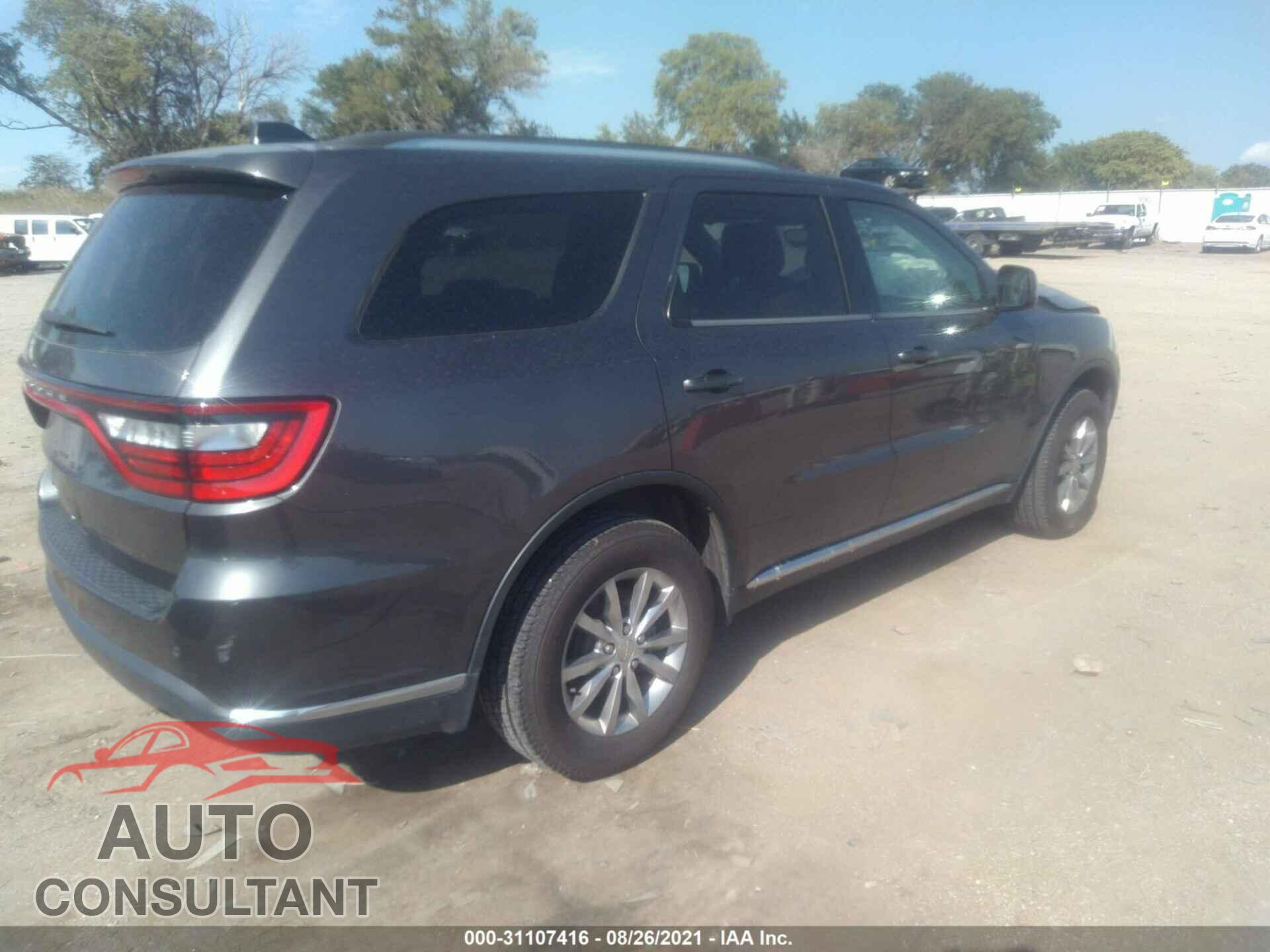 DODGE DURANGO 2017 - 1C4RDJAG9HC774917