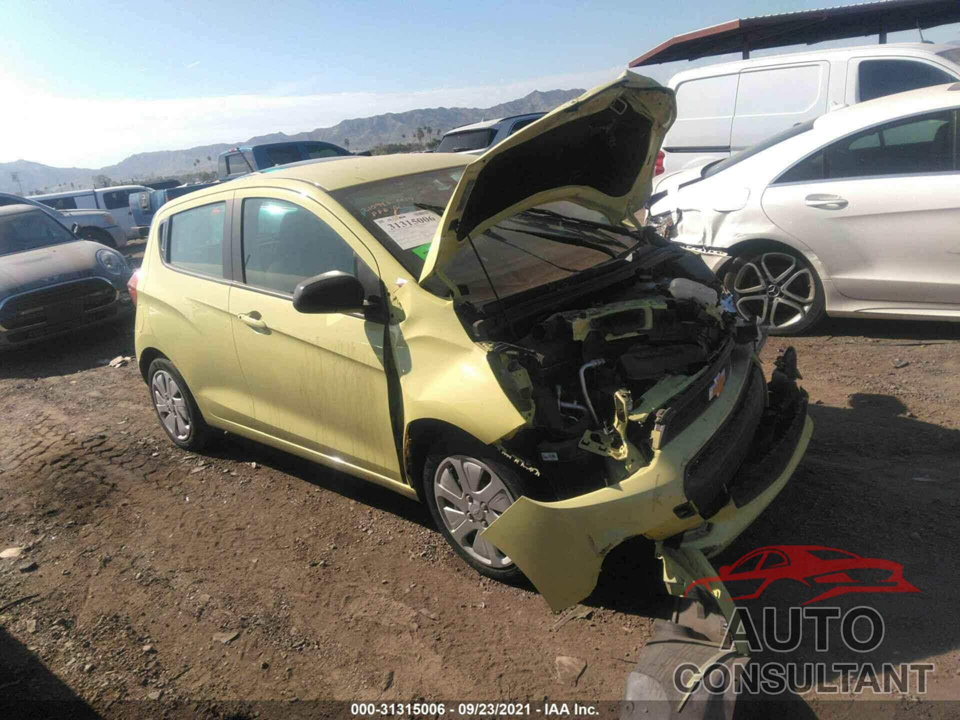 CHEVROLET SPARK 2017 - KL8CB6SA6HC746617