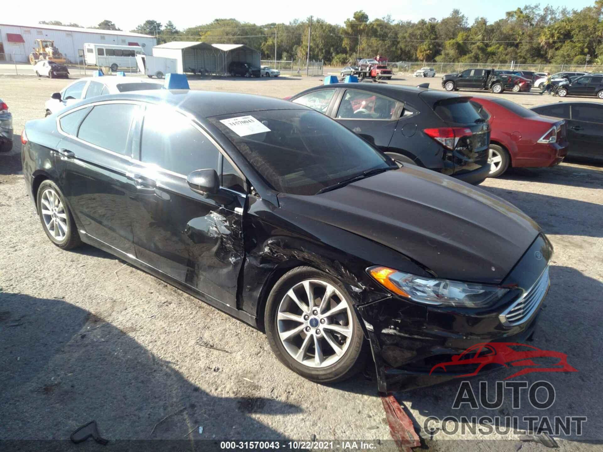 FORD FUSION 2017 - 3FA6P0H76HR182635