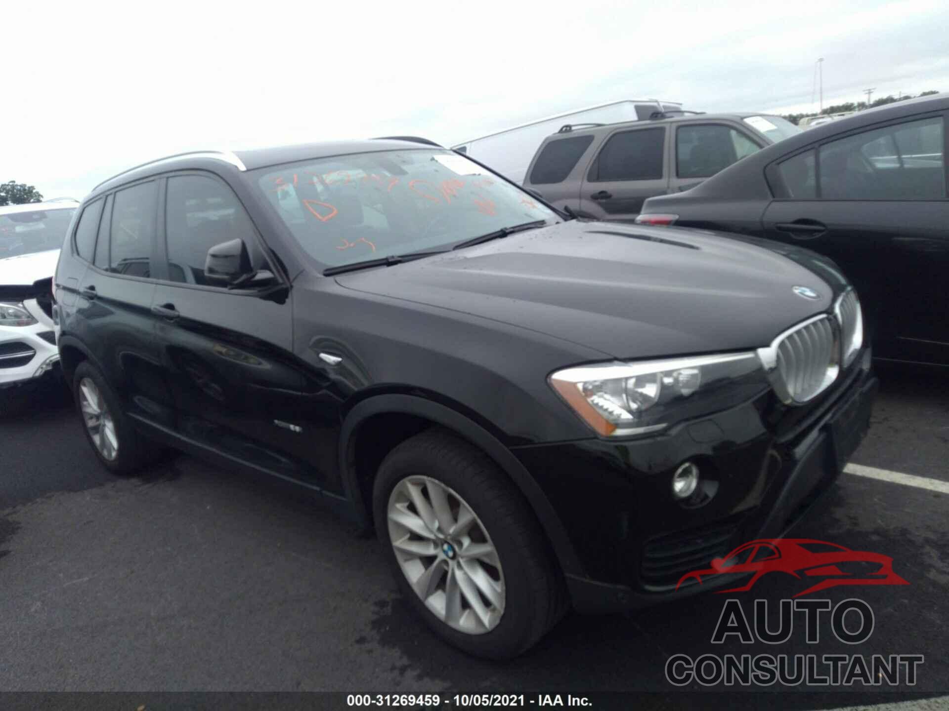 BMW X3 2017 - 5UXWX9C39H0W75730