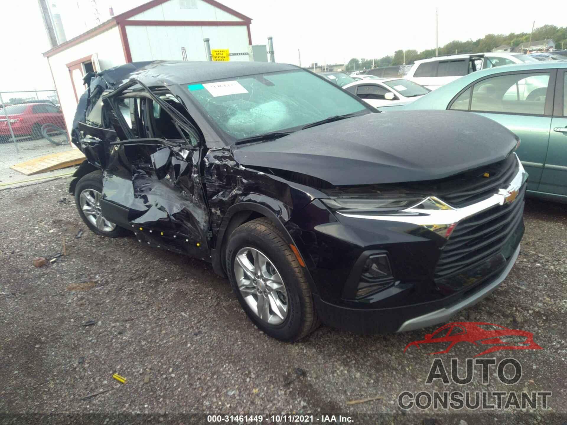 CHEVROLET BLAZER 2021 - 3GNKBBRA3MS531855