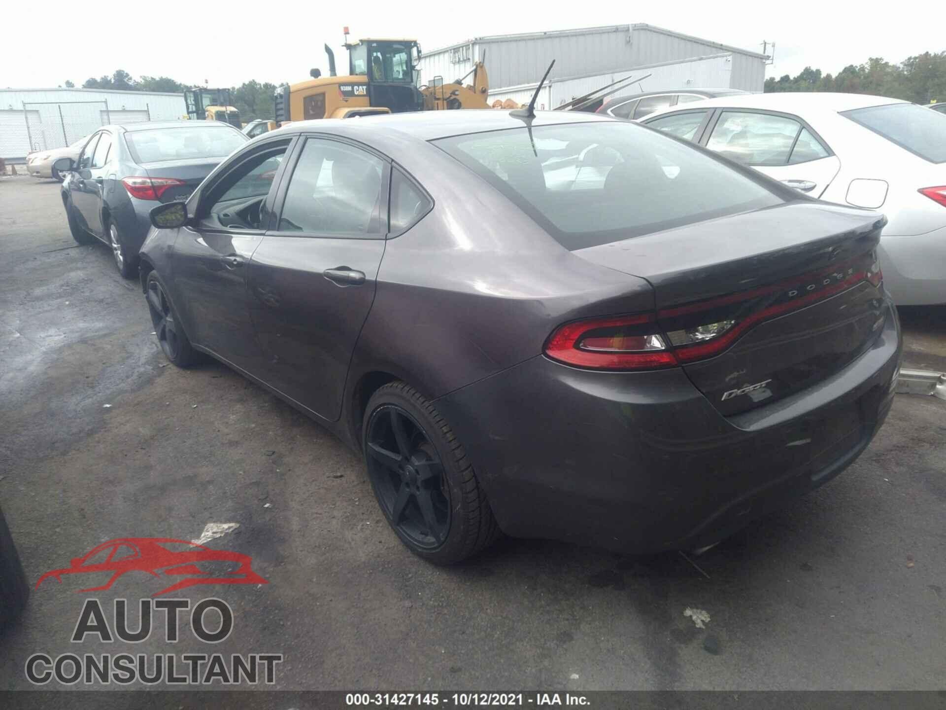 DODGE DART 2016 - 1C3CDFBB3GD539707