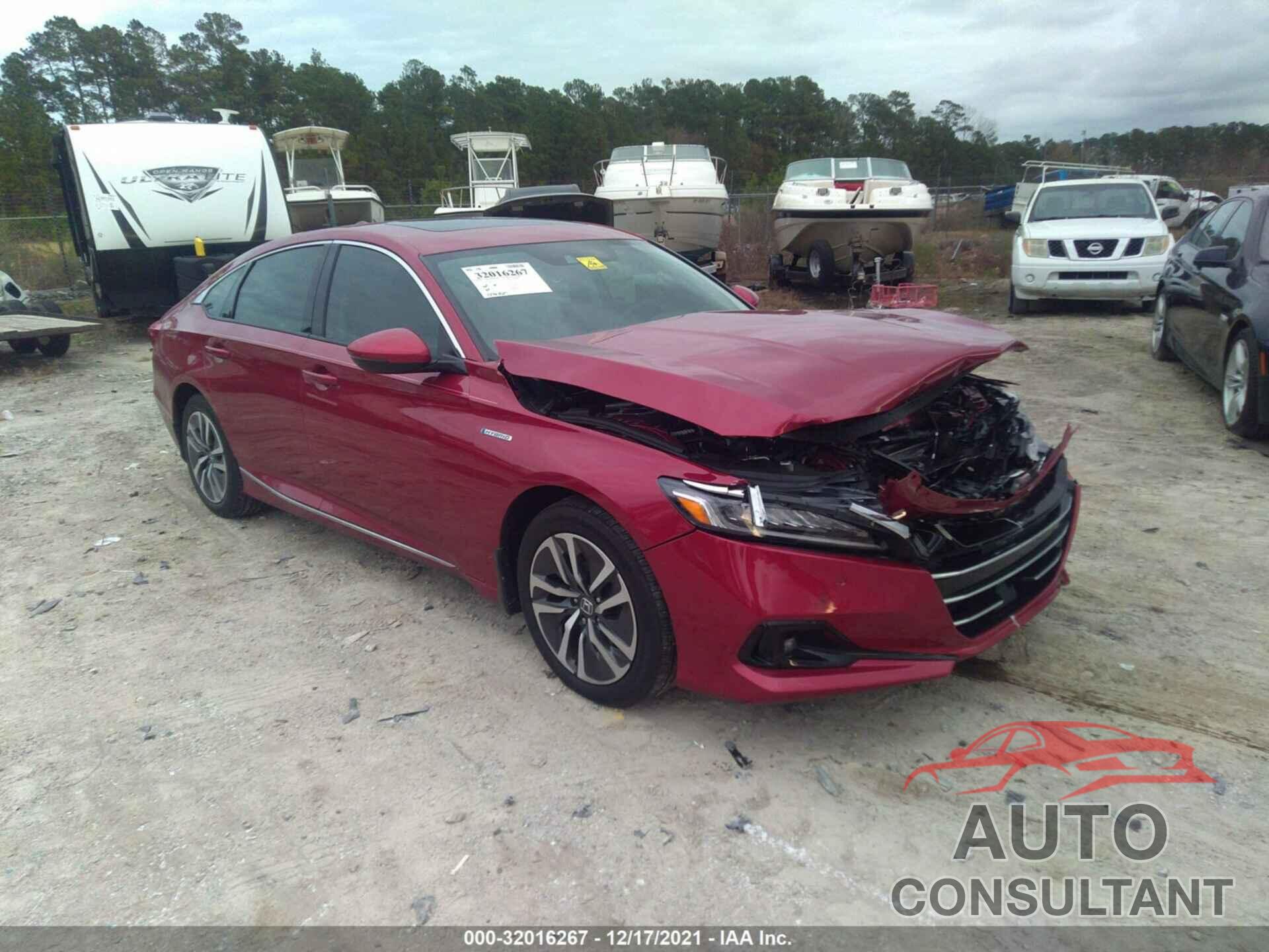 HONDA ACCORD HYBRID 2021 - 1HGCV3F57MA012568