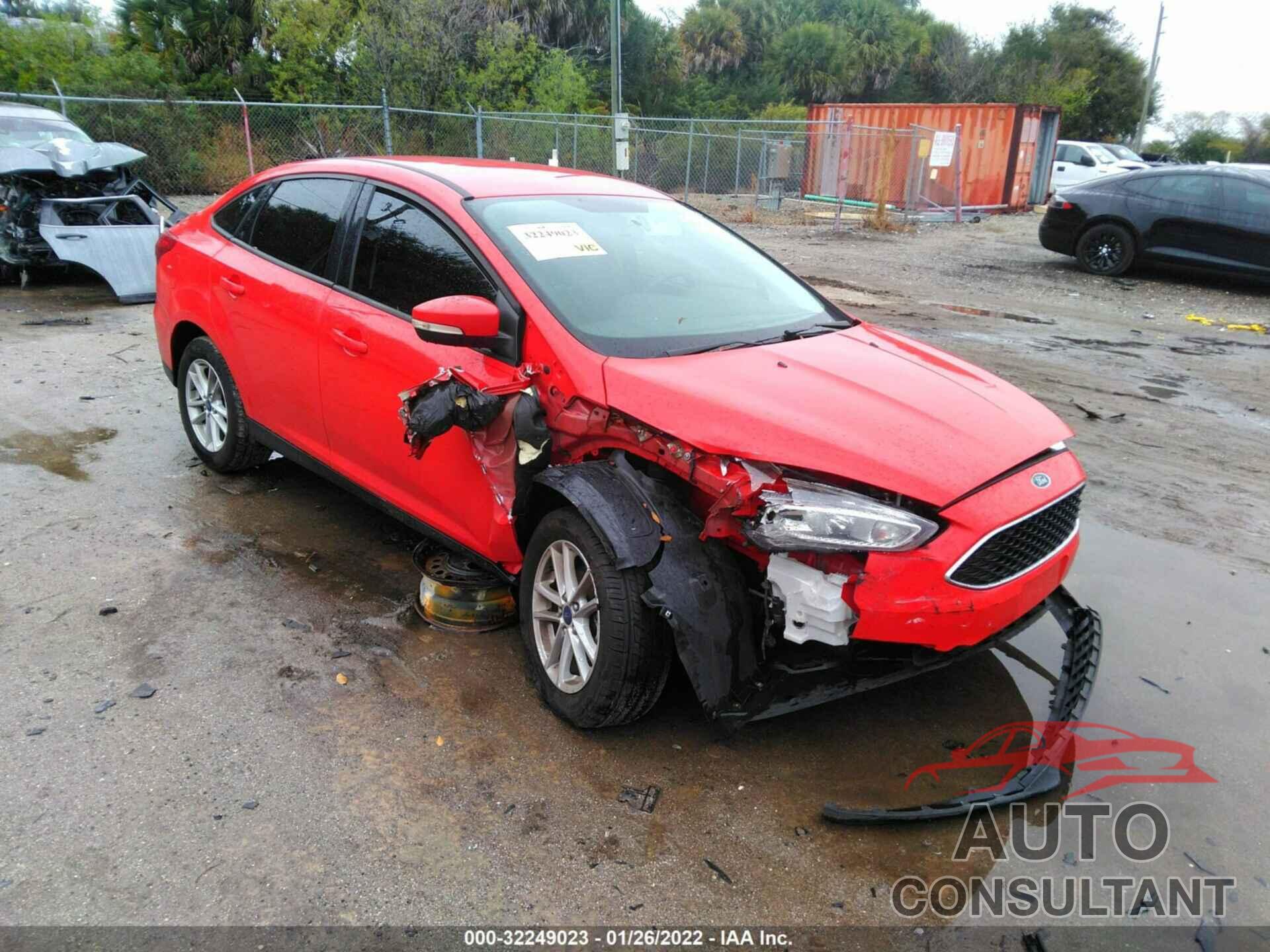 FORD FOCUS 2017 - 1FADP3F25HL298214