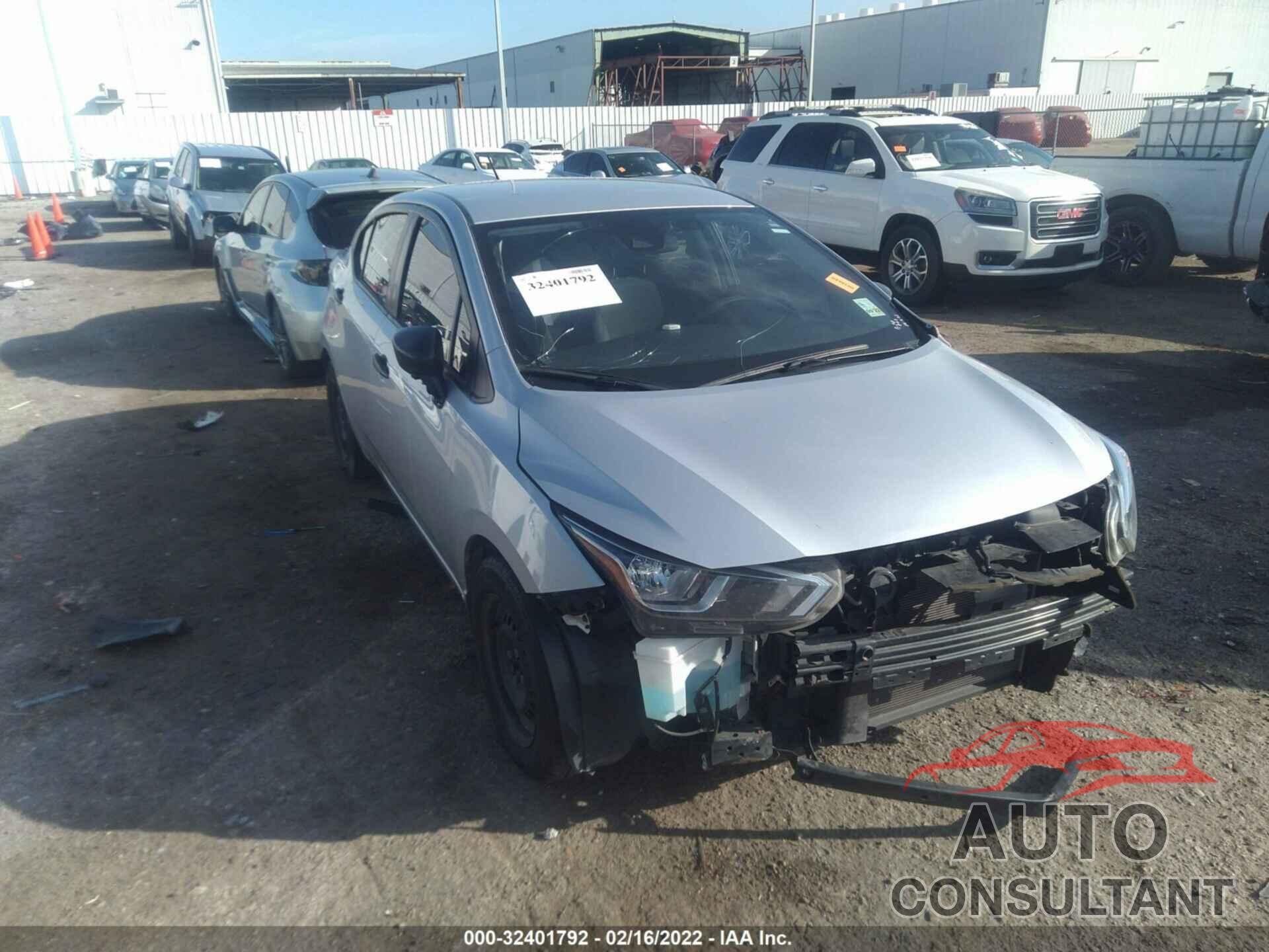 NISSAN VERSA 2020 - 3N1CN8DV9LL860105