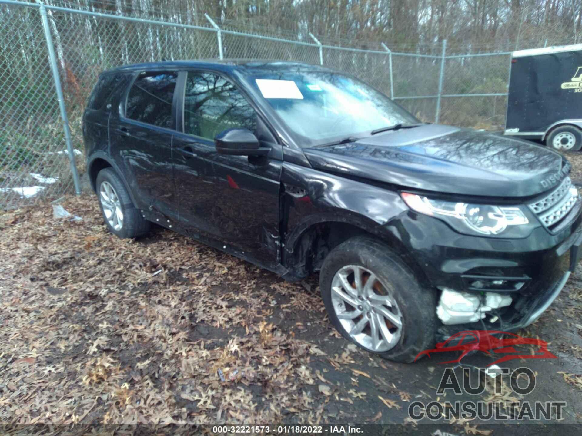 LAND ROVER DISCOVERY SPORT 2016 - SALCR2BG0GH569475