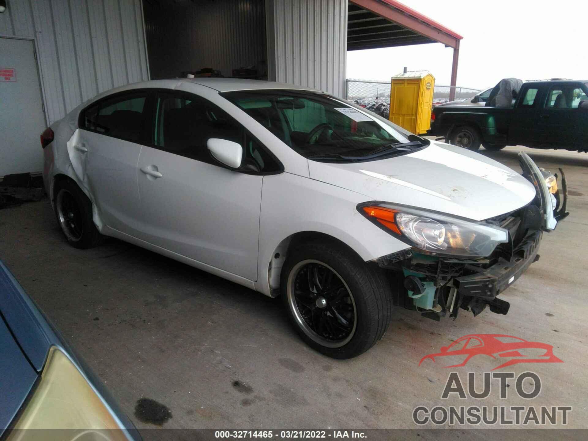 KIA FORTE 2016 - KNAFK4A60G5616435