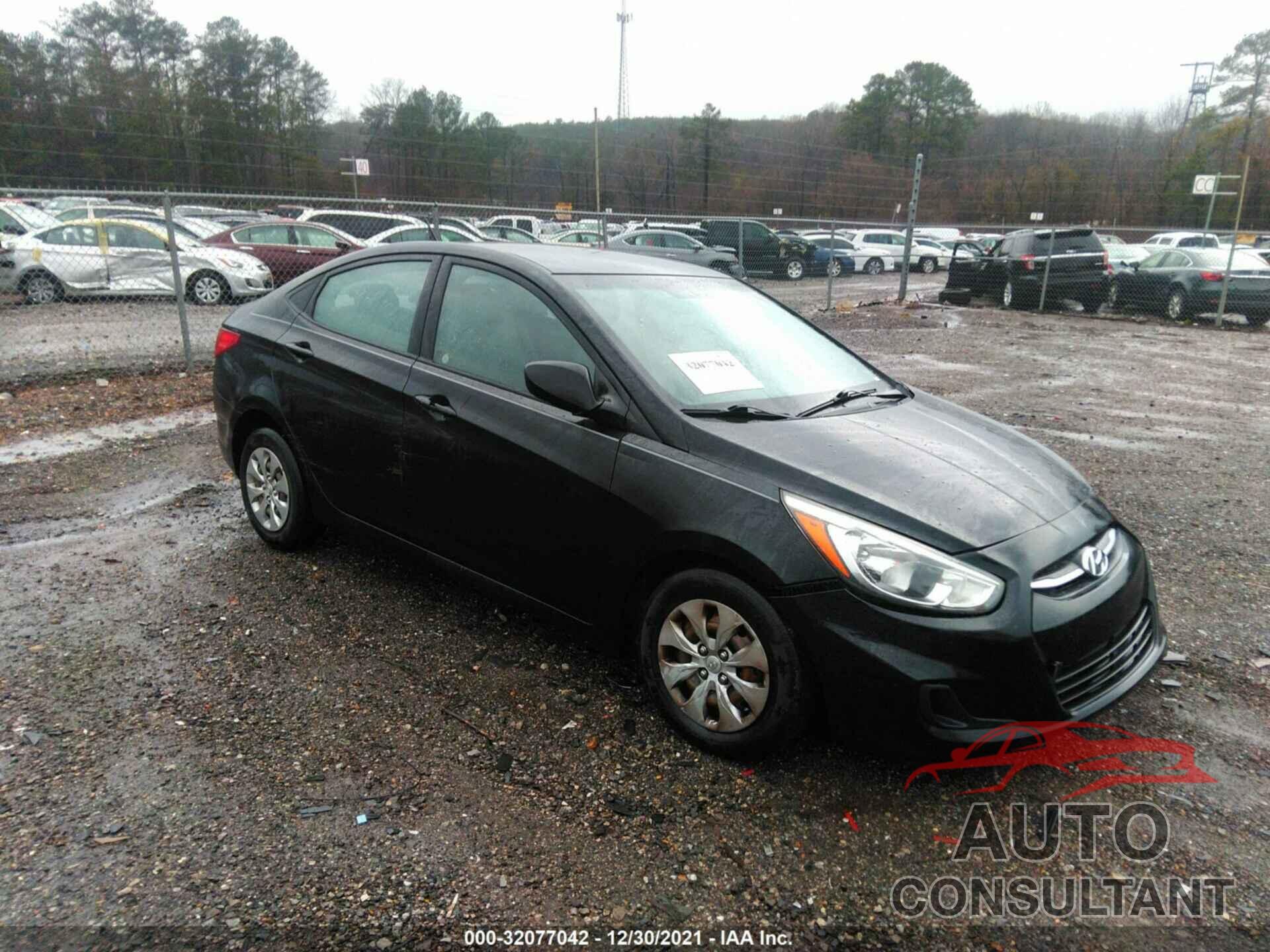 HYUNDAI ACCENT 2016 - KMHCT4AE9GU018159