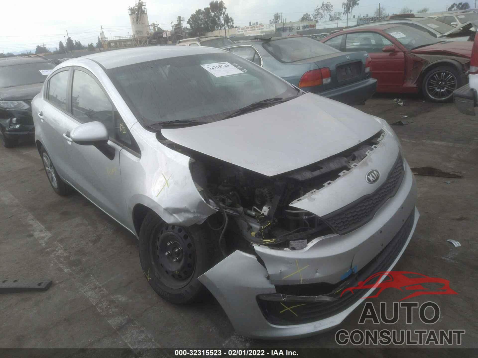 KIA RIO 2017 - KNADM4A35H6071996