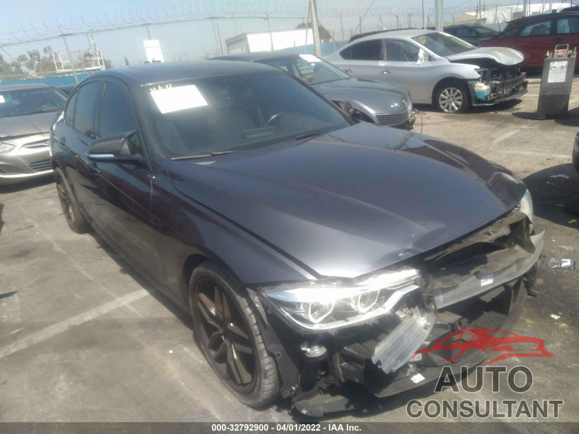 BMW 3 SERIES 2016 - WBA8B3G50GNT92746