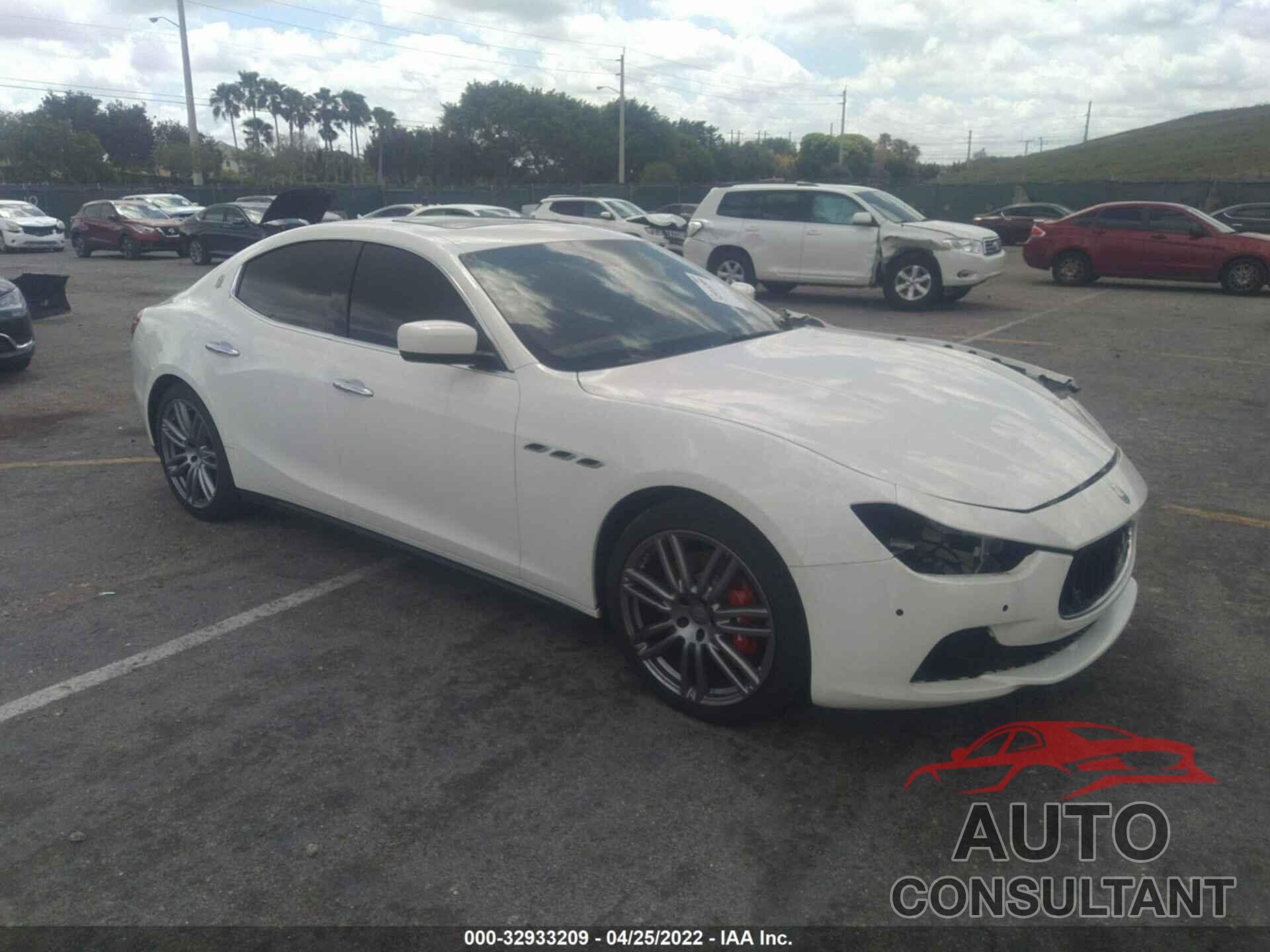 MASERATI GHIBLI 2016 - ZAM57RSAXG1188411