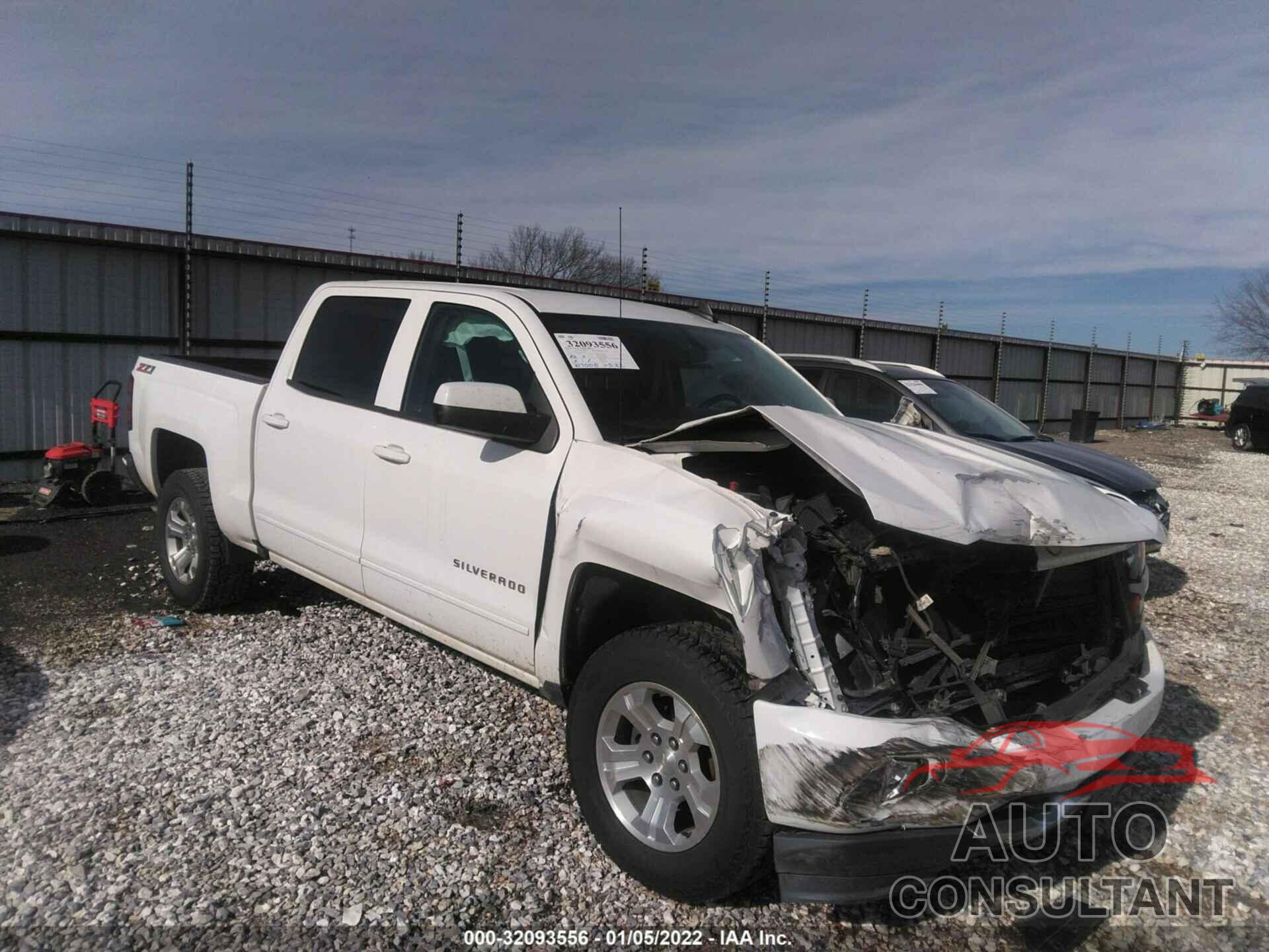 CHEVROLET SILVERADO 1500 2017 - 3GCUKREC5HG312535
