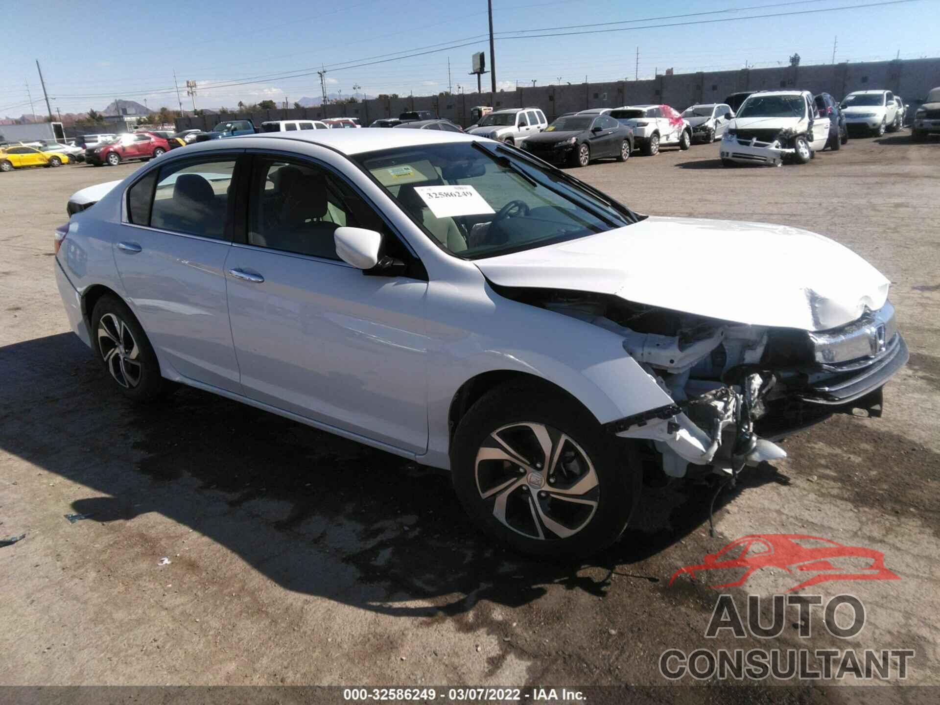 HONDA ACCORD SEDAN 2017 - 1HGCR2F31HA144034