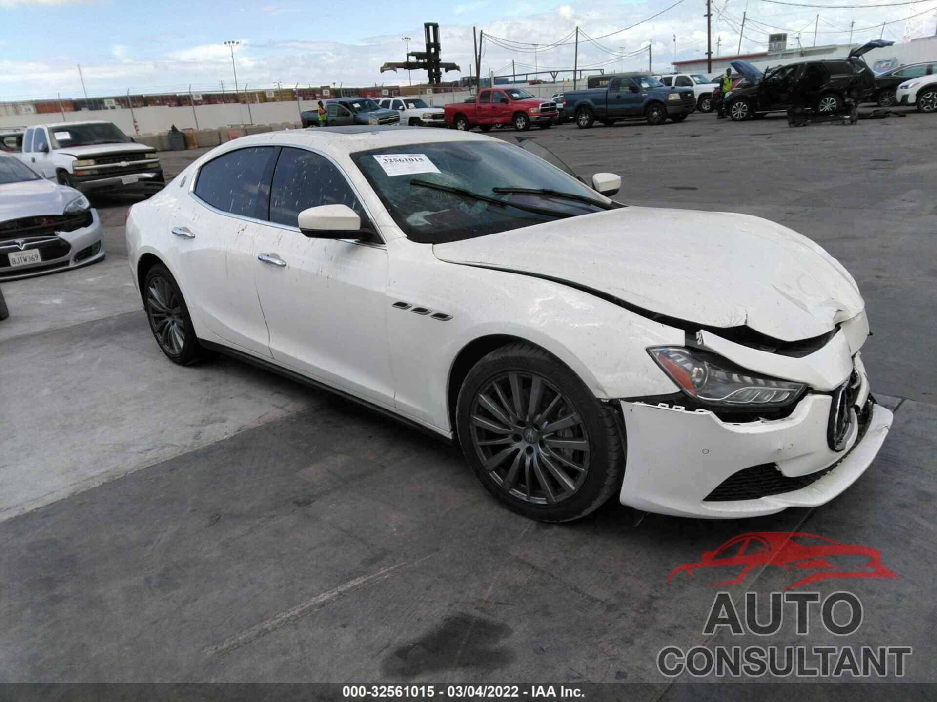 MASERATI GHIBLI 2017 - ZAM57XSA6H1262512