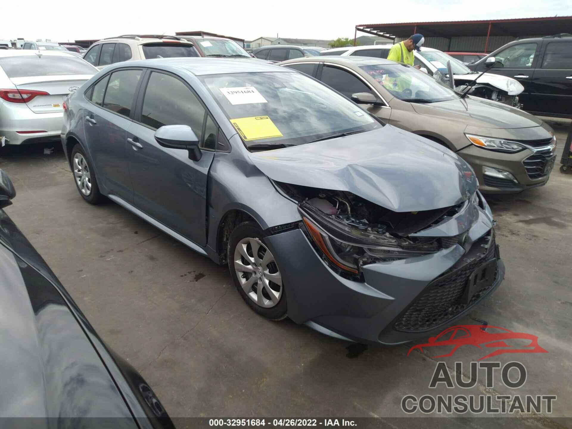 TOYOTA COROLLA 2022 - JTDEPMAE7NJ209482