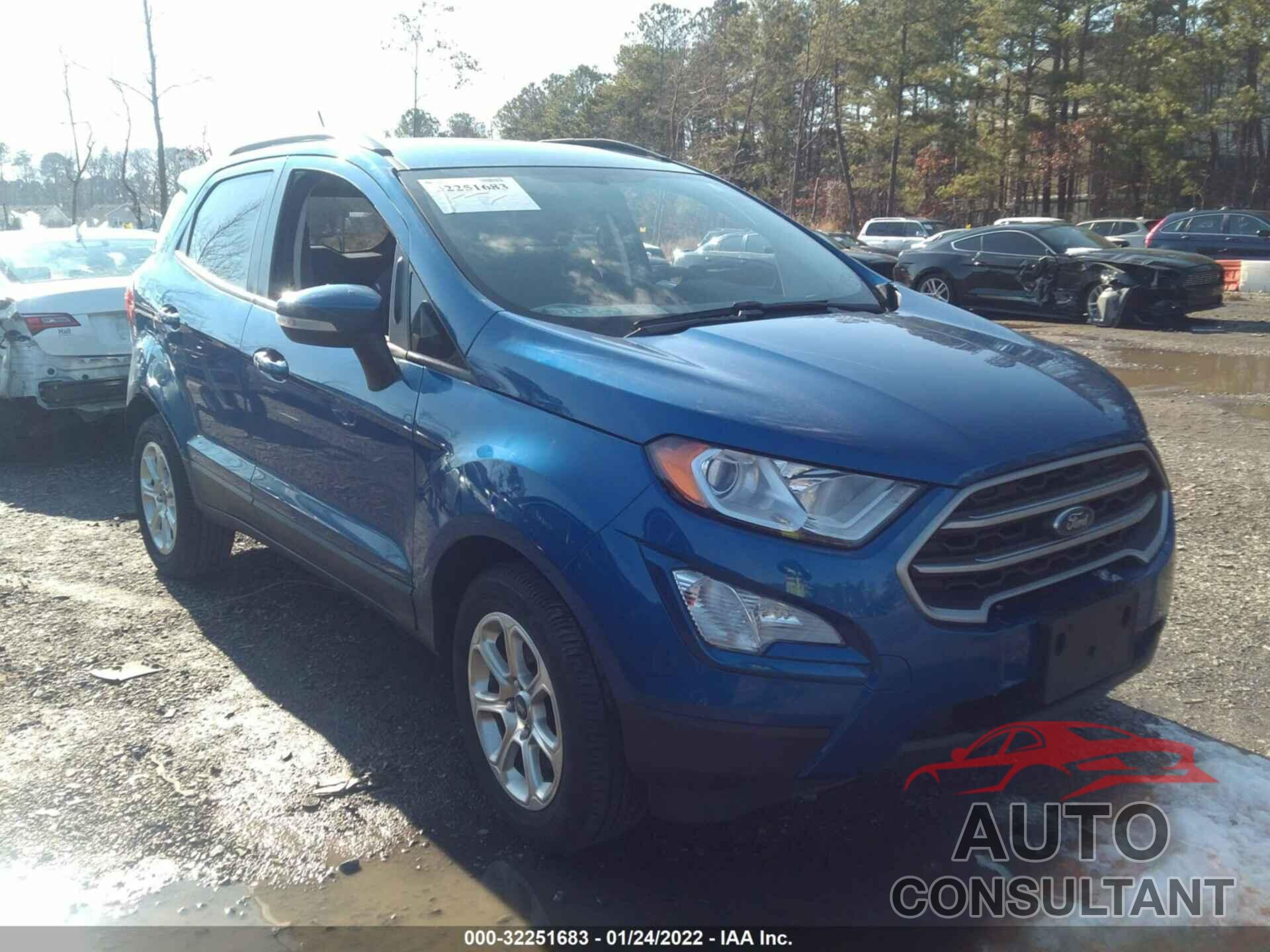 FORD ECOSPORT 2021 - MAJ3S2GE5MC396554