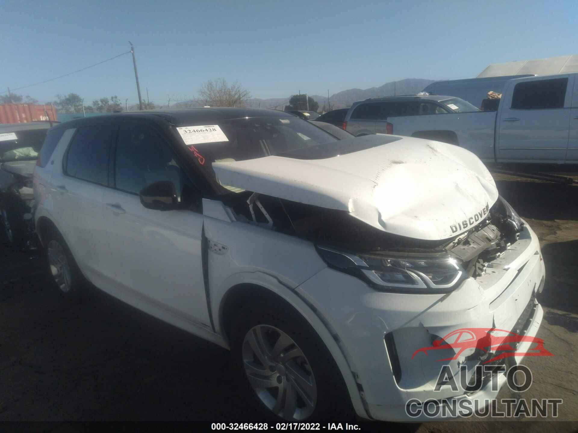 LAND ROVER DISCOVERY SPORT 2020 - SALCT2FX8LH847349