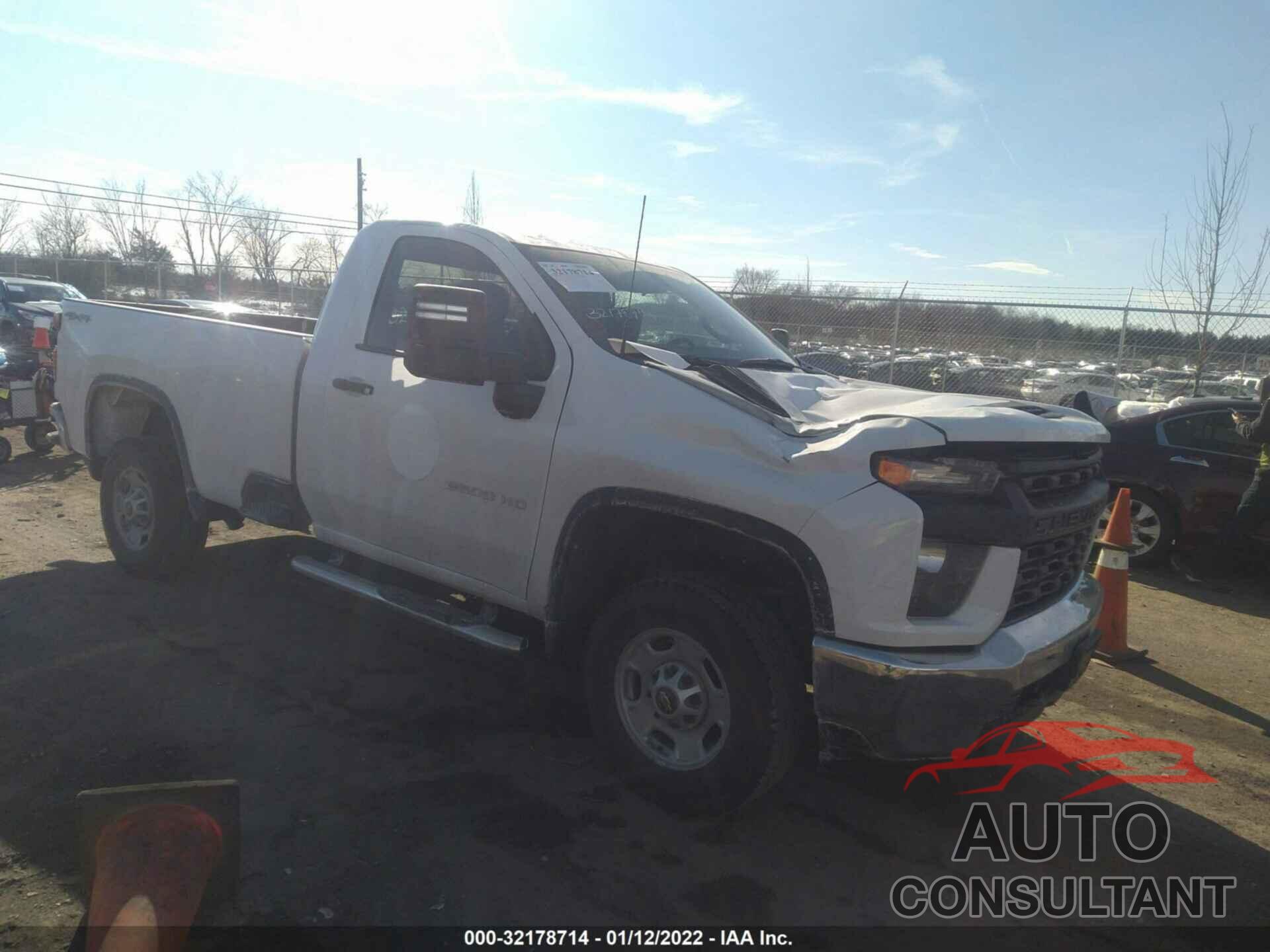 CHEVROLET SILVERADO 2500HD 2021 - 1GC0YLE71MF213414