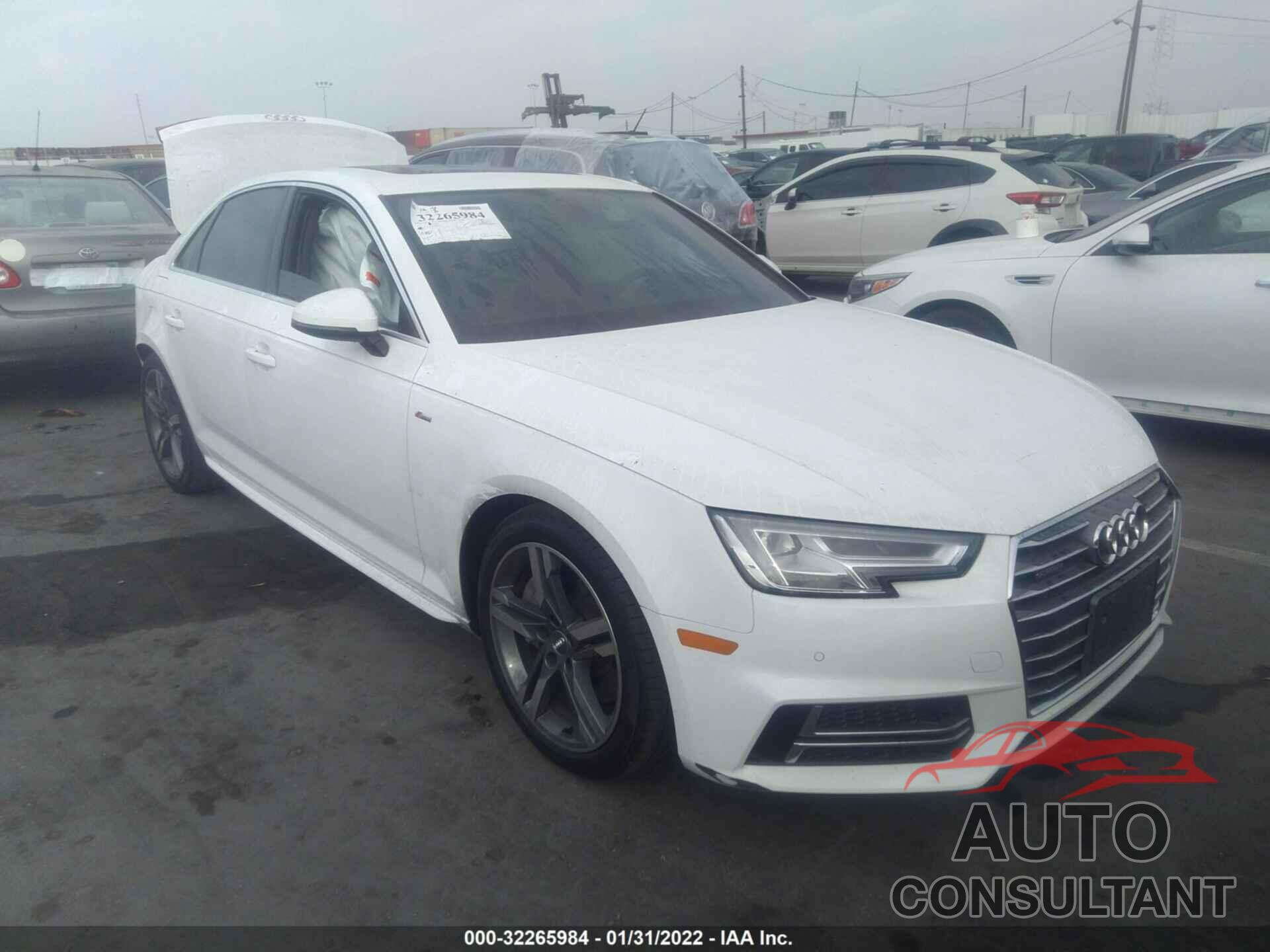 AUDI A4 2017 - WAUENAF44HN058826