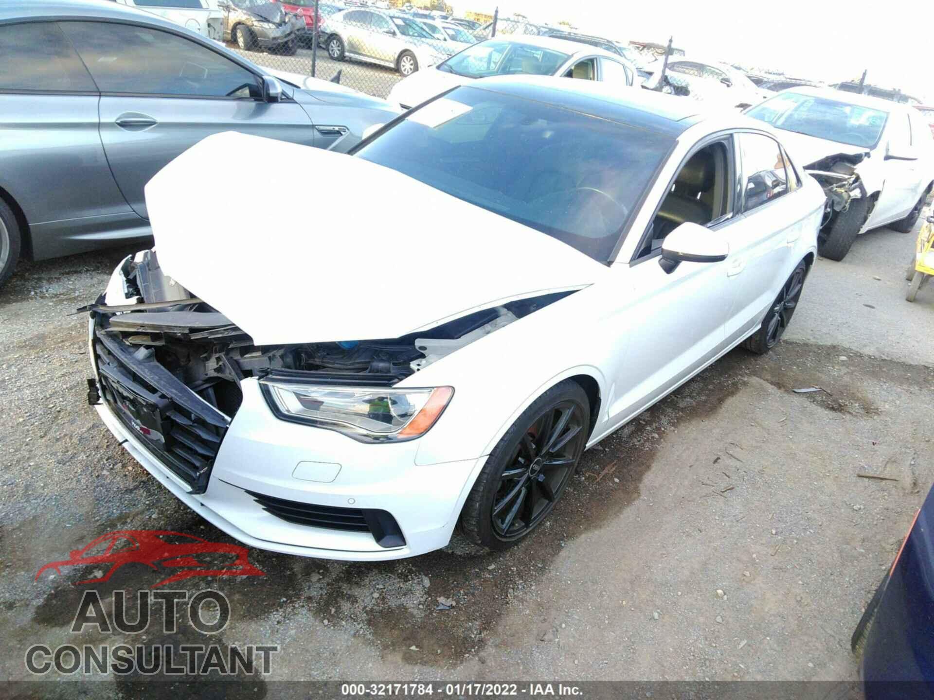 AUDI A3 2016 - WAUB8GFF7G1085703