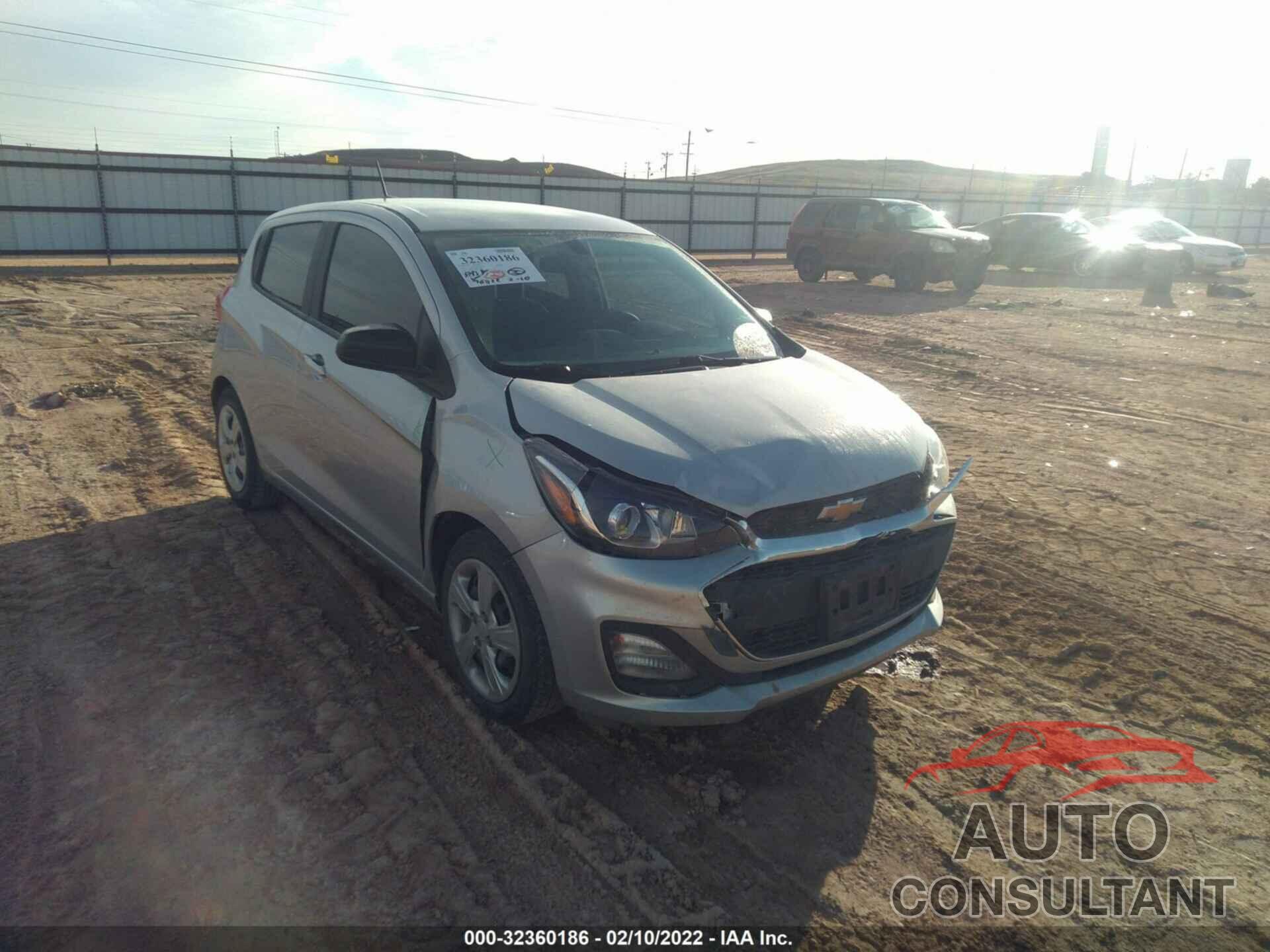 CHEVROLET SPARK 2019 - KL8CB6SA8KC818635