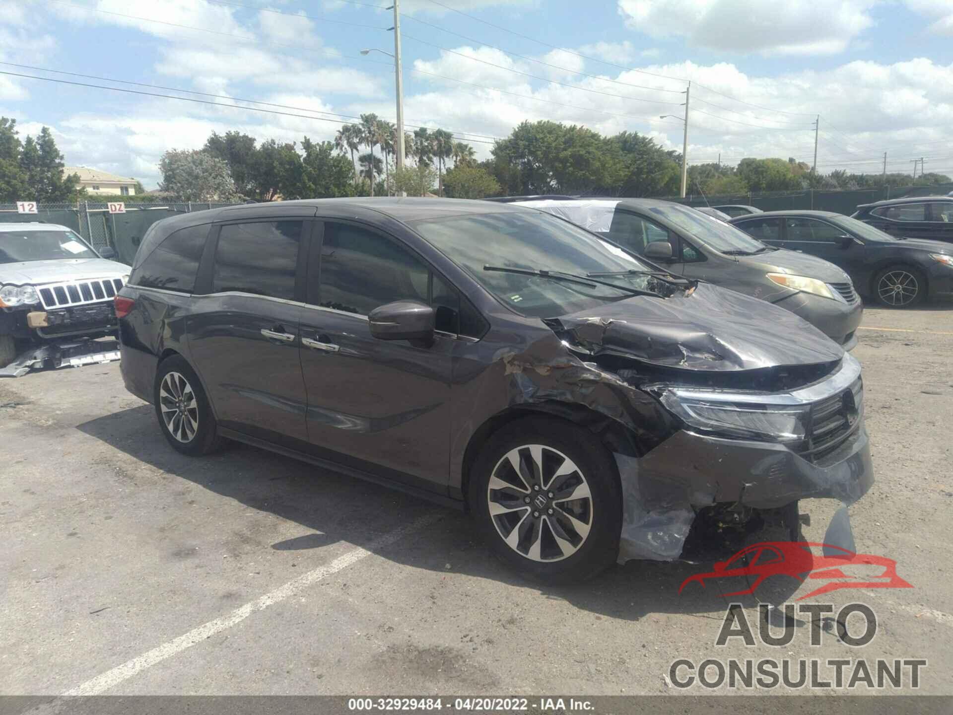 HONDA ODYSSEY 2021 - 5FNRL6H72MB008479