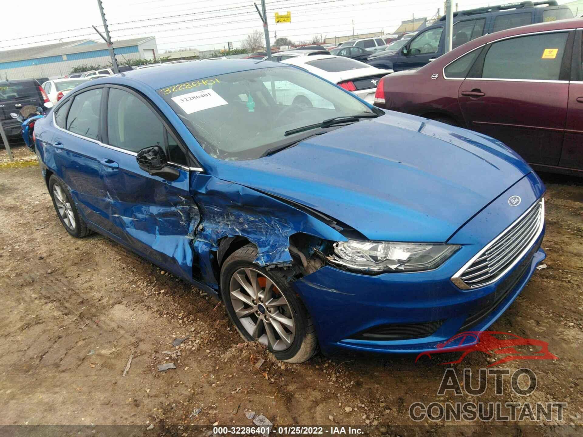FORD FUSION 2017 - 3FA6P0H7XHR201235