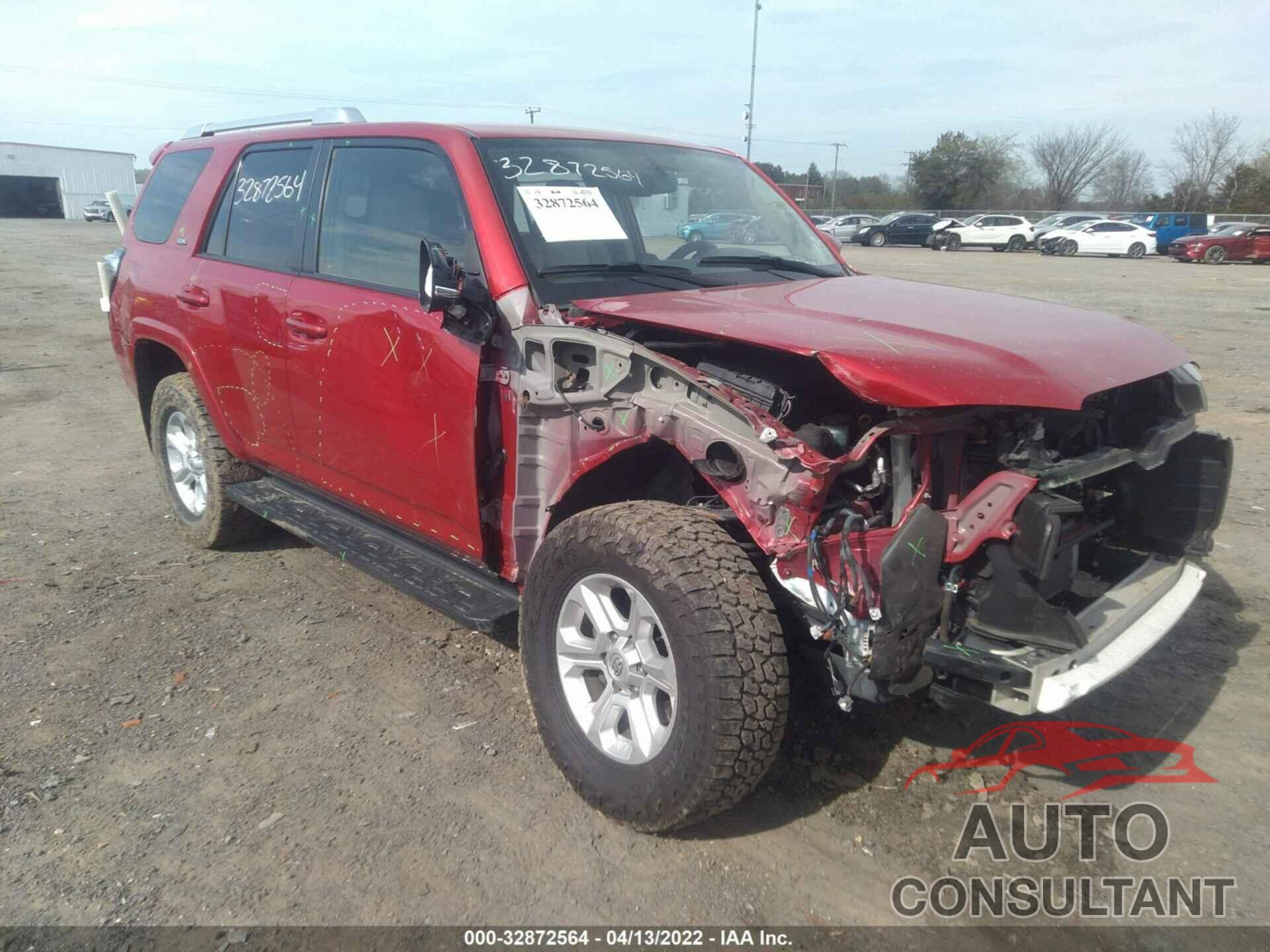 TOYOTA 4RUNNER 2017 - JTEBU5JR2H5423387