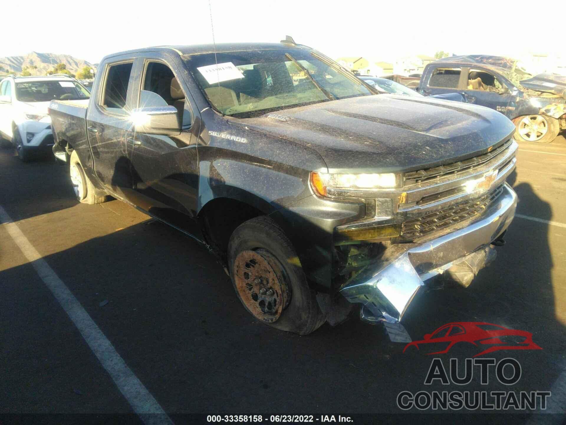 CHEVROLET SILVERADO 1500 2021 - 3GCUYDET0MG137378