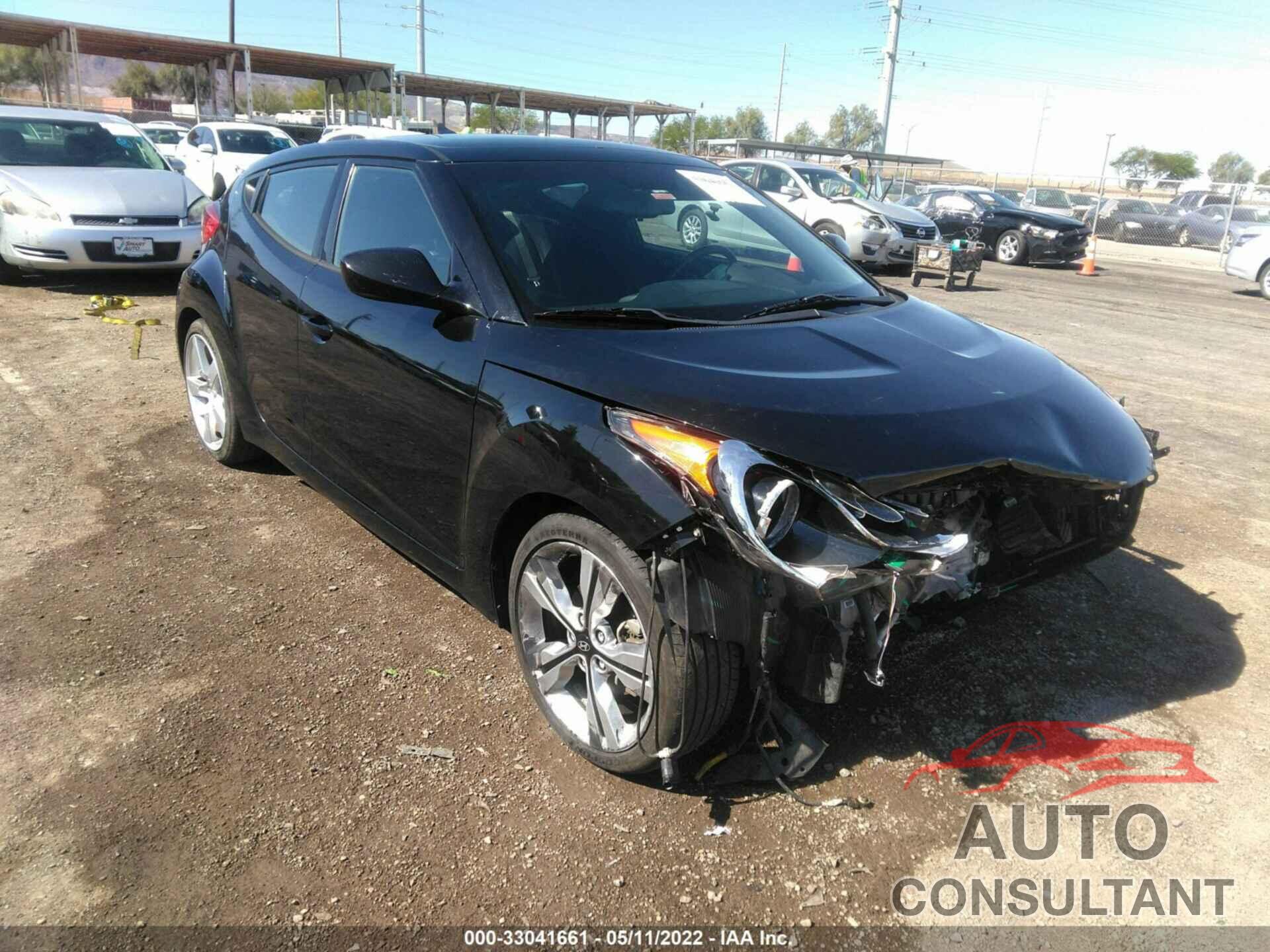 HYUNDAI VELOSTER 2017 - KMHTC6AD6HU319167