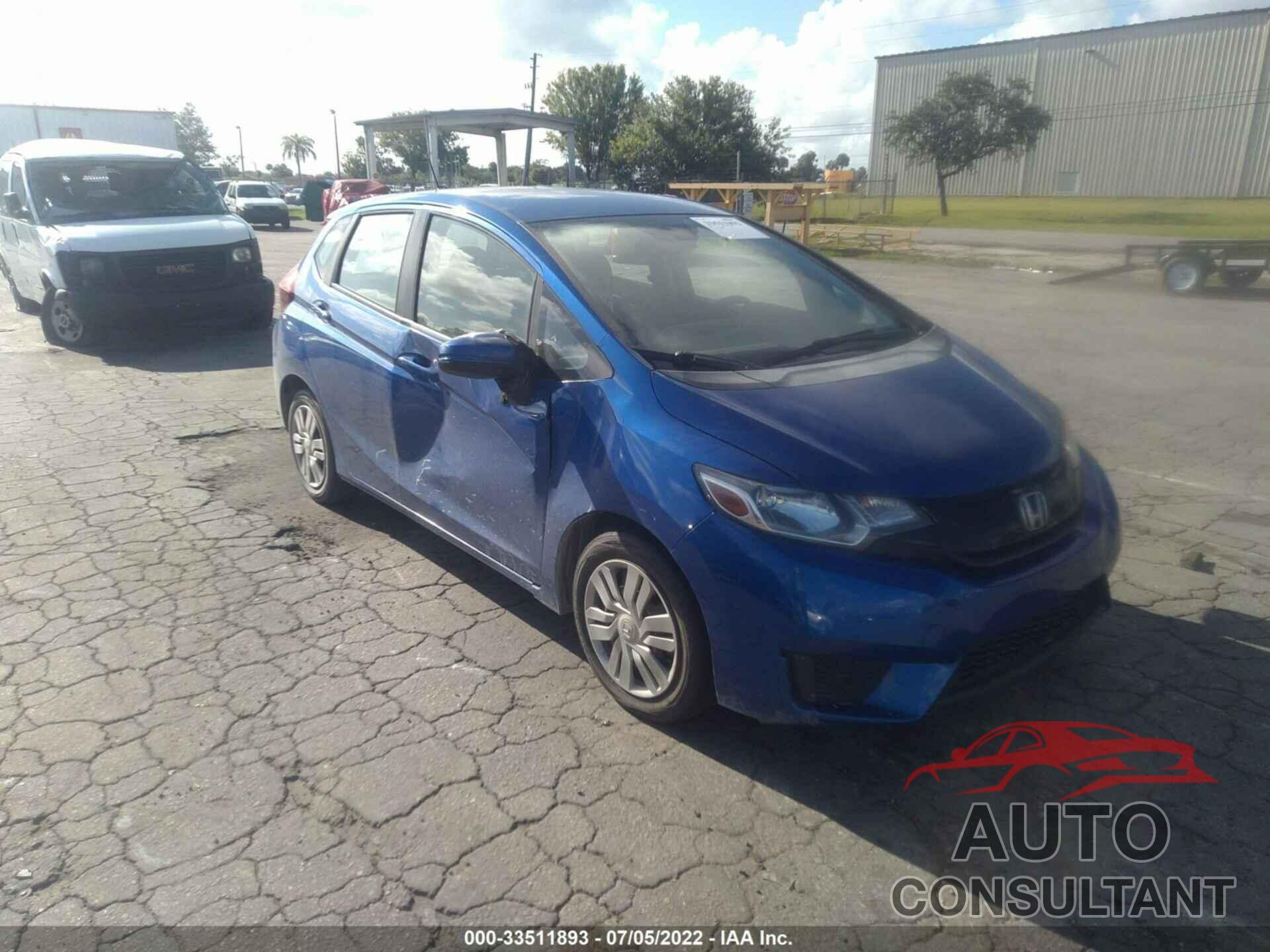 HONDA FIT 2017 - 3HGGK5G51HM707223