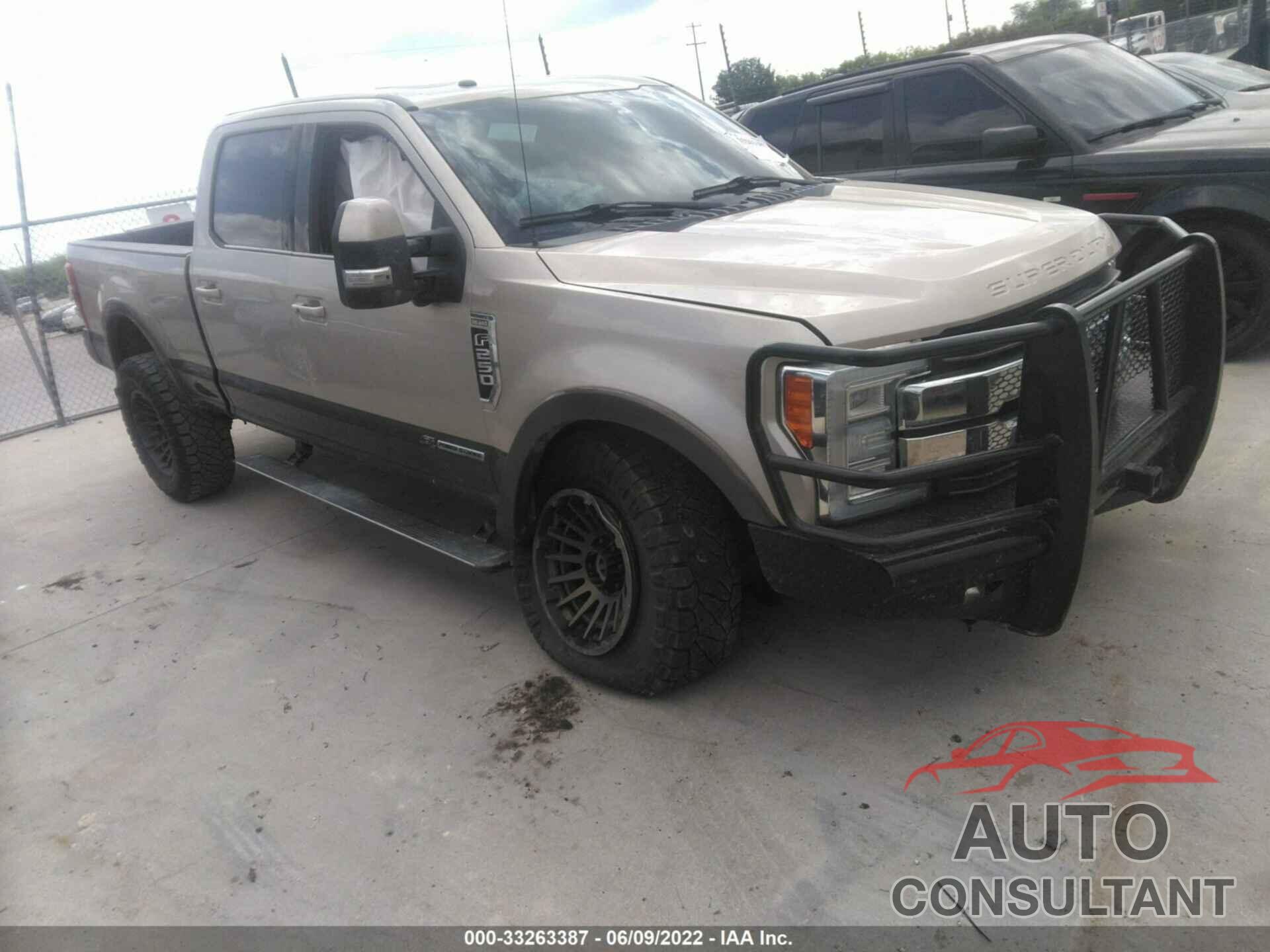 FORD SUPER DUTY F-250 SRW 2017 - 1FT7W2BT9HEC08229