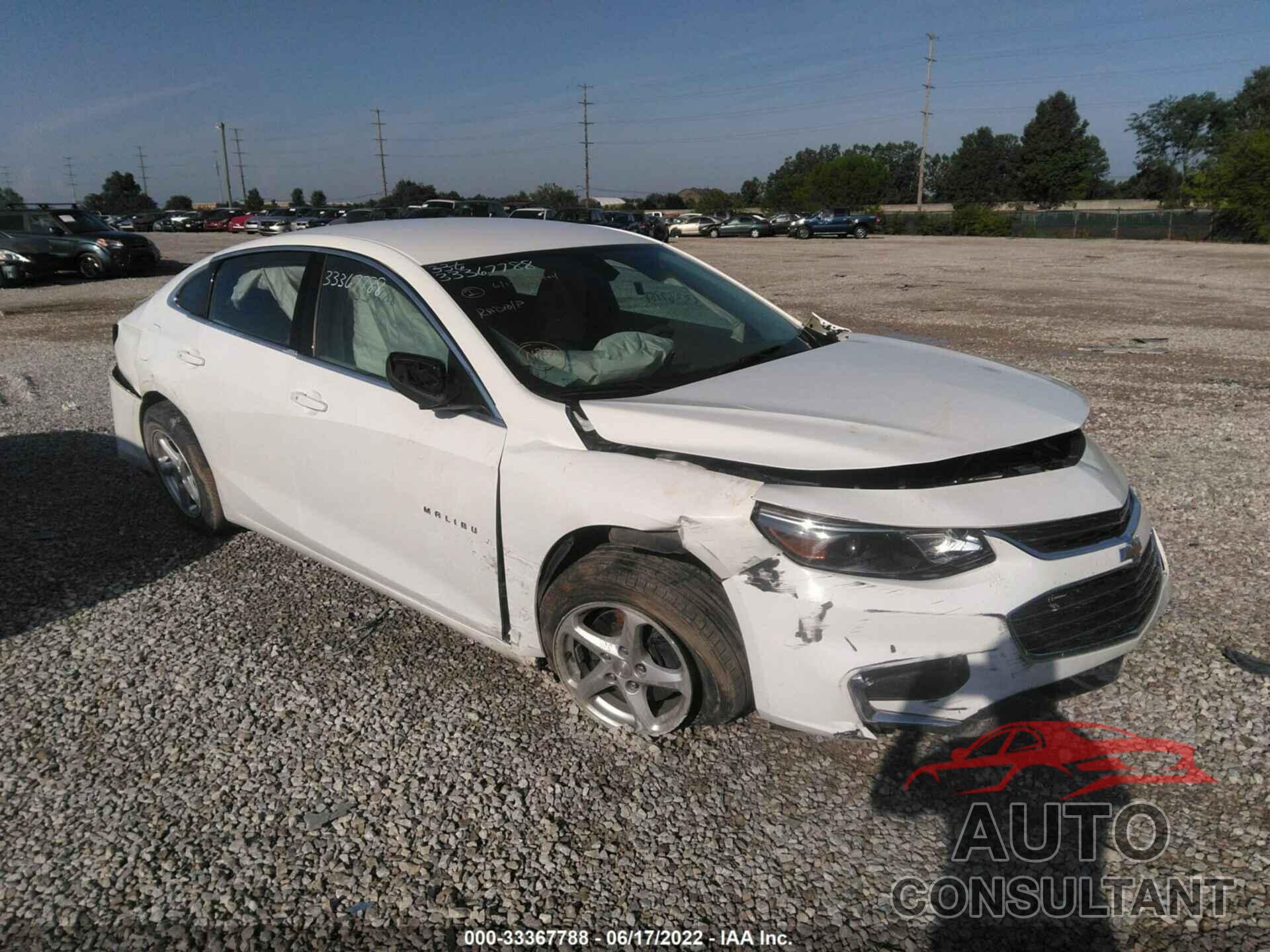 CHEVROLET MALIBU 2017 - 1G1ZC5ST0HF227189