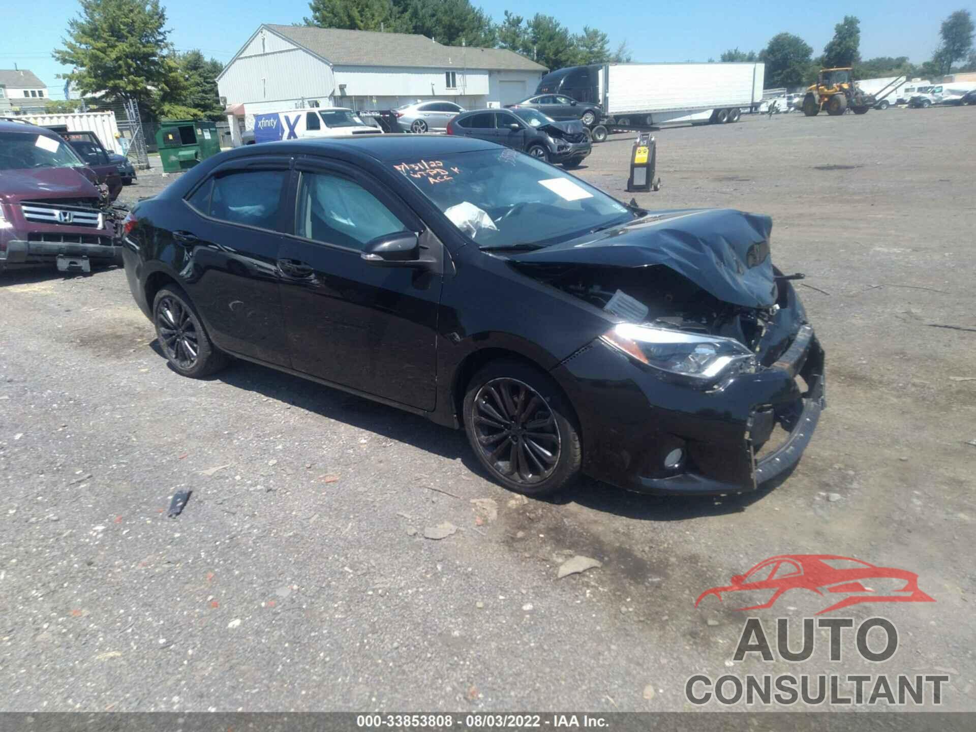 TOYOTA COROLLA 2016 - 2T1BURHE6GC609675