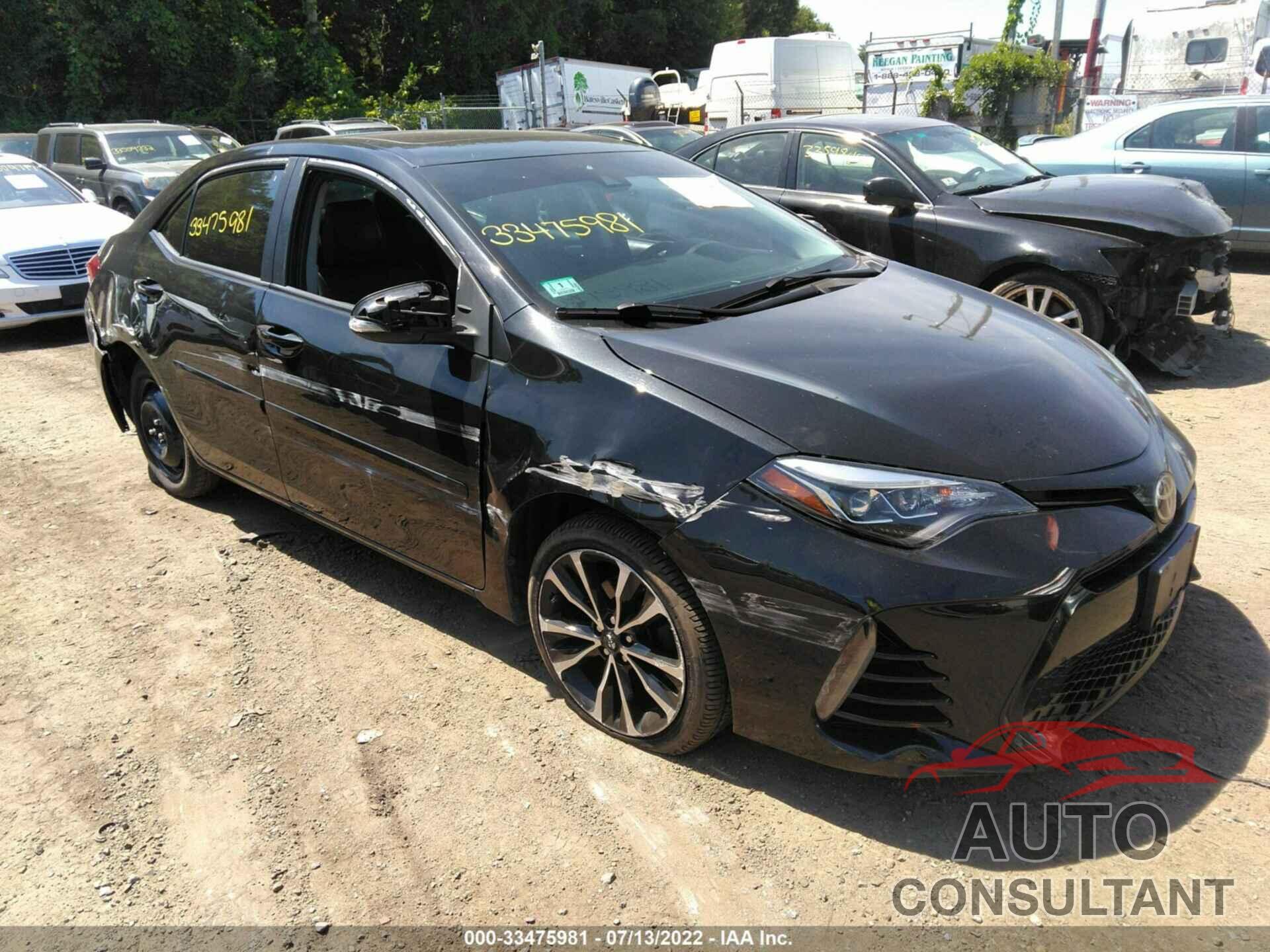 TOYOTA COROLLA 2018 - 2T1BURHE6JC050278