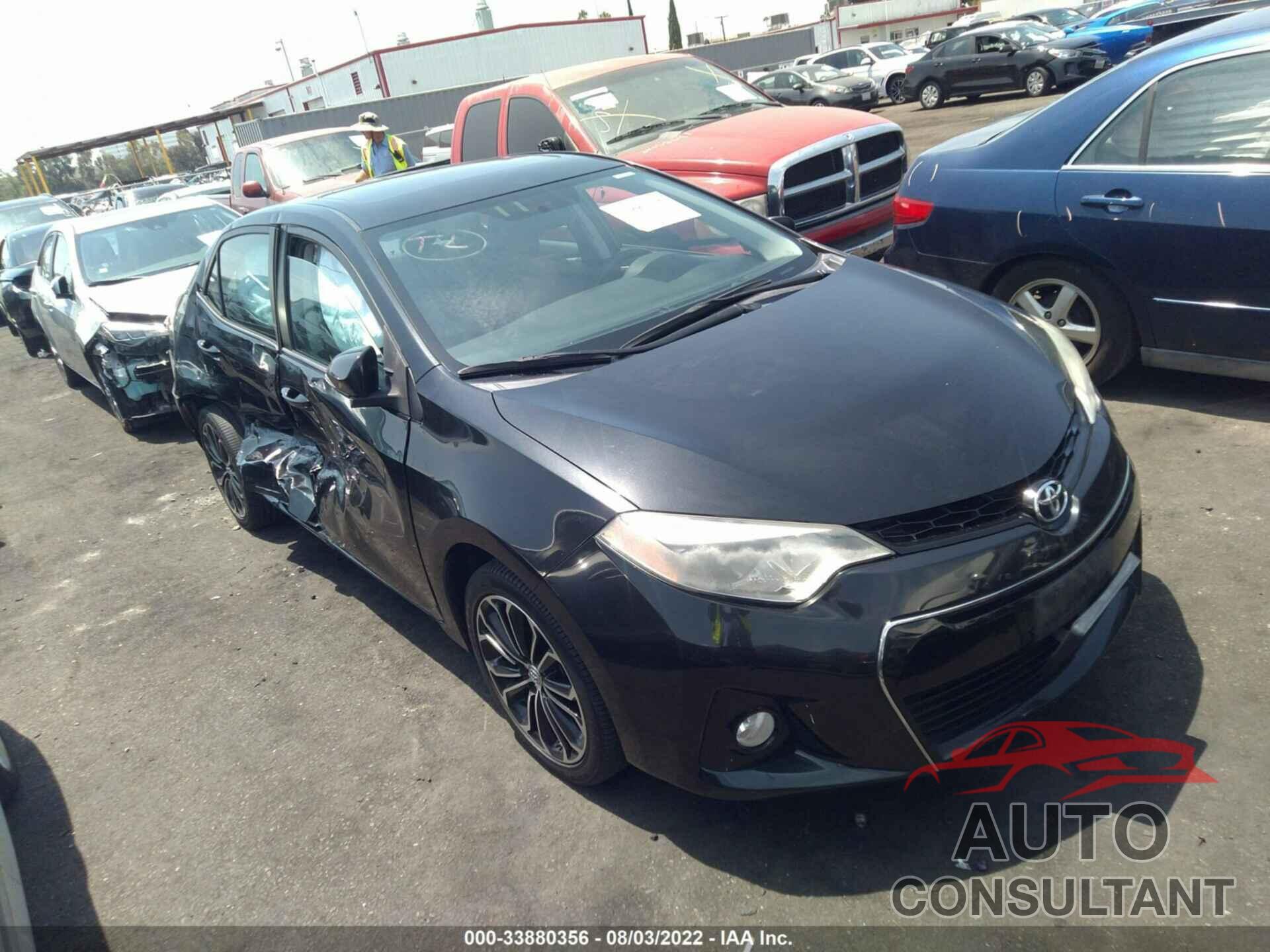 TOYOTA COROLLA 2016 - 5YFBURHE2GP441226