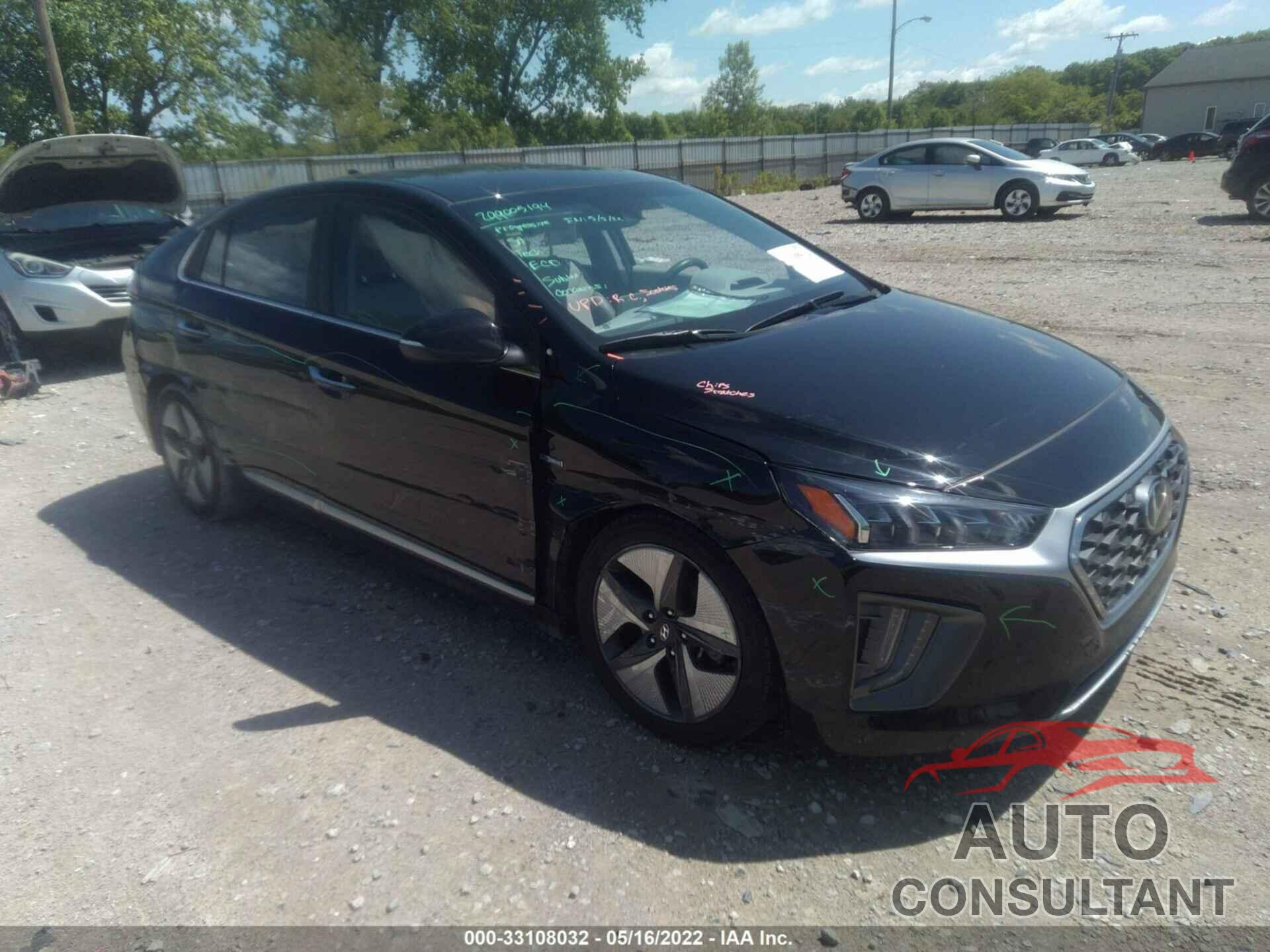 HYUNDAI IONIQ HYBRID 2020 - KMHC05LC1LU206288